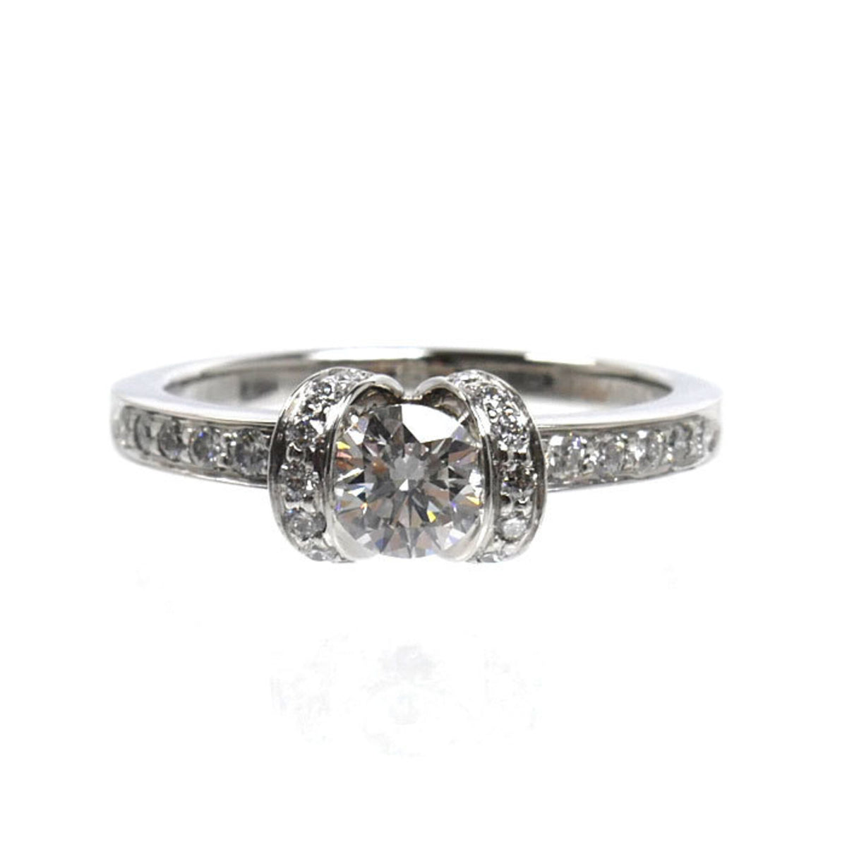 Tiffany Platinum 950 Band Ring (Pre-Owned)