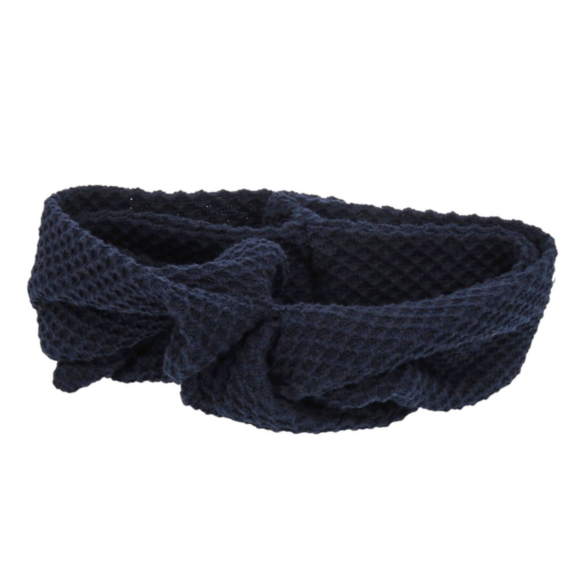 Chanel Navy Cotton Pouch (Pre-Owned)