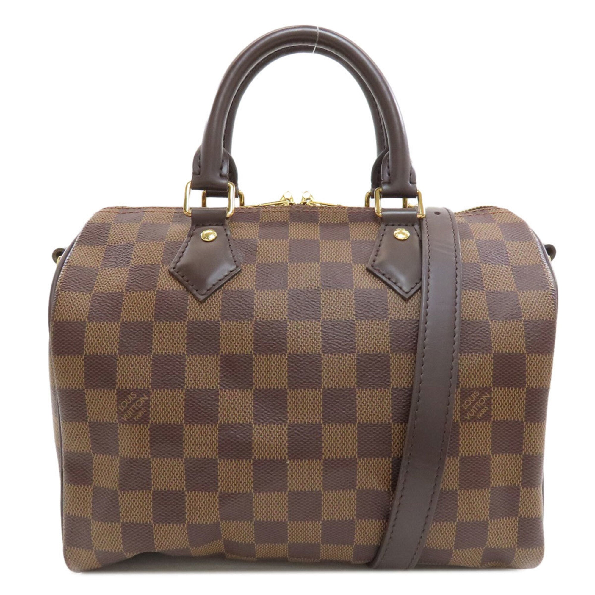 Louis Vuitton Damier Canvas Ebene Damier Canvas Handbag (Pre-Owned)