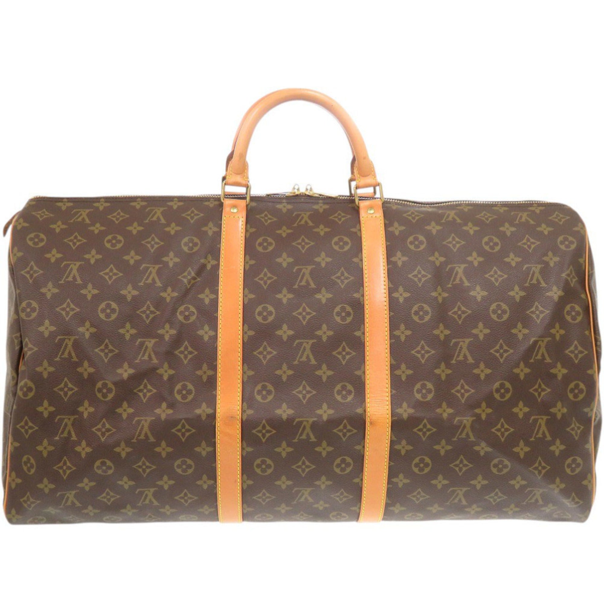 Louis Vuitton Brown Monogram Monogram Boston Bag (Pre-Owned)