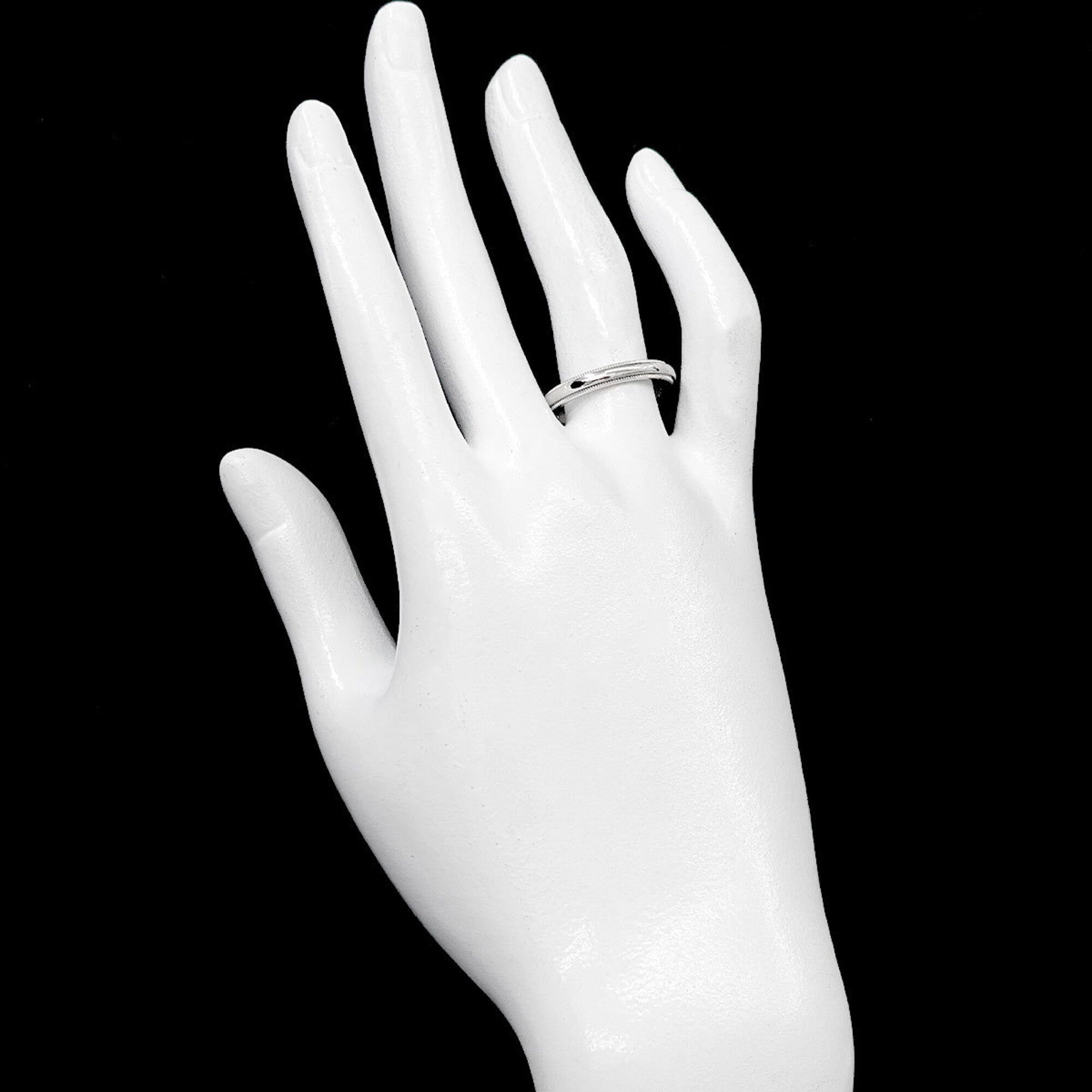 Tiffany Platinum 950 Band Ring (Pre-Owned)