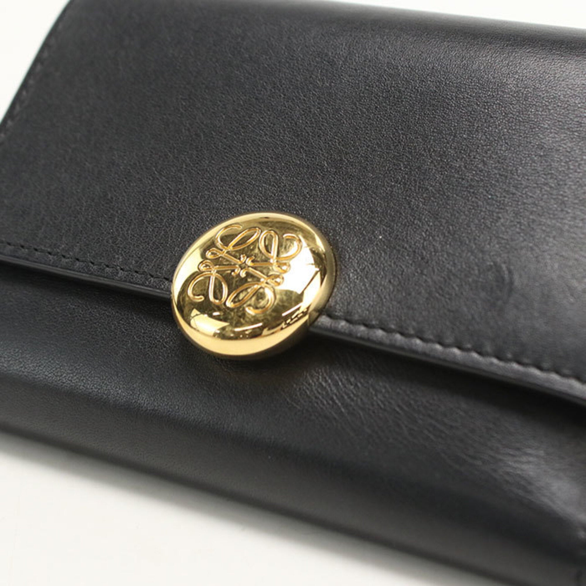 Loewe Black Wallet (Tri-Fold) (Pre-Owned)