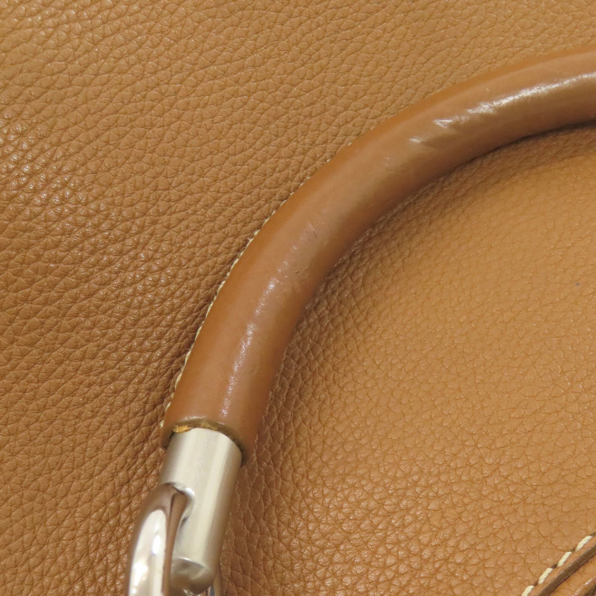 Prada Brown Leather Shoulder Bag (Pre-Owned)