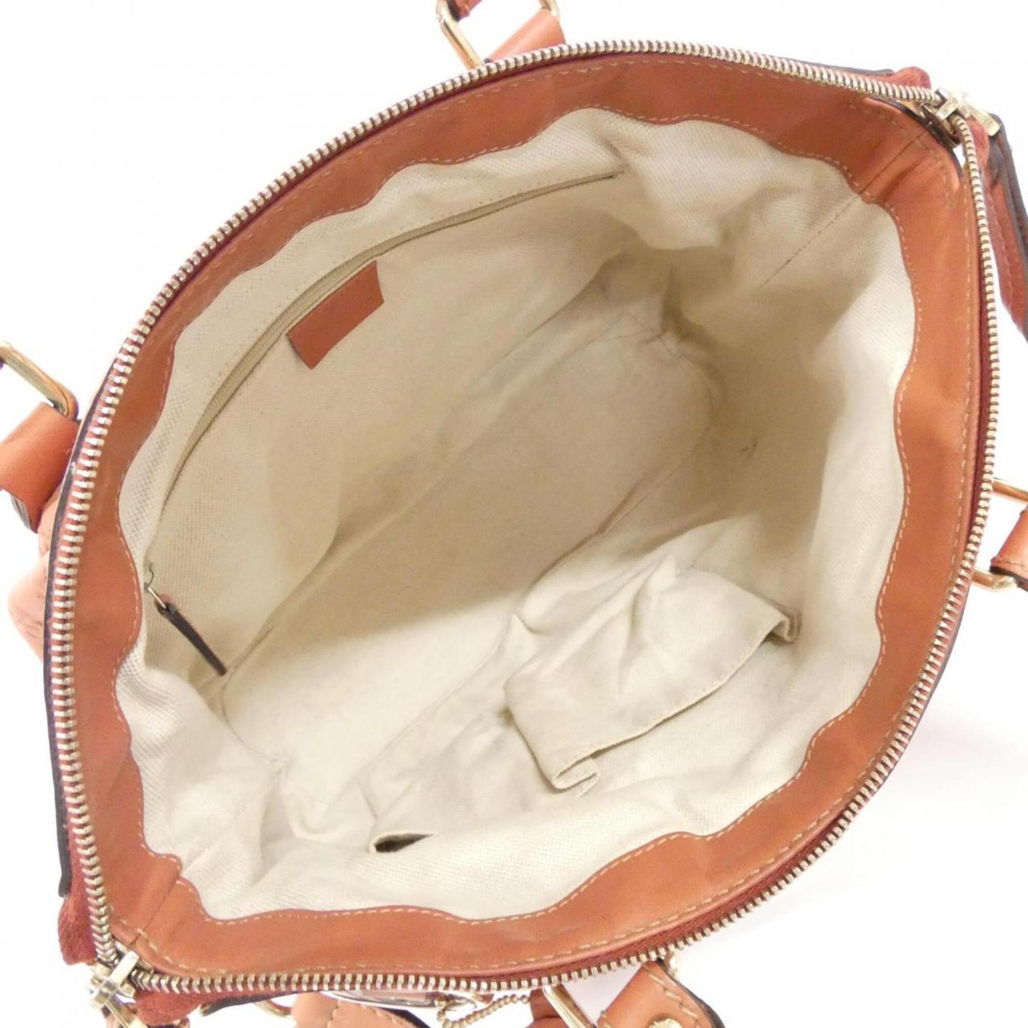 Gucci Pink Leather Handbag (Pre-Owned)