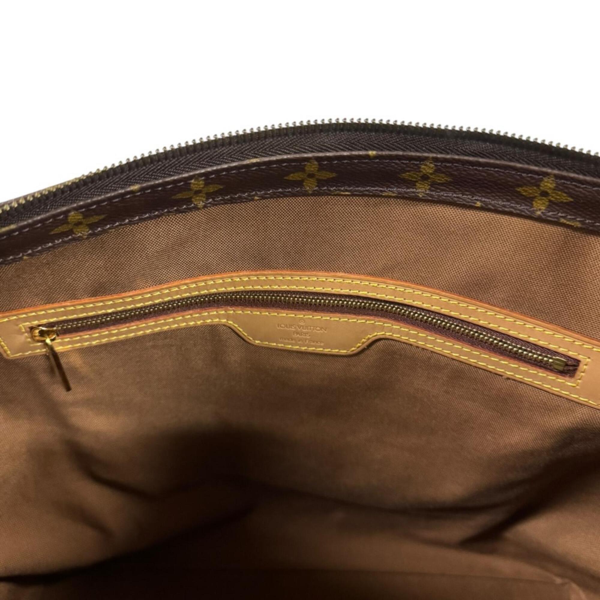 Louis Vuitton Brown Monogram Canvas Tote Bag (Pre-Owned)