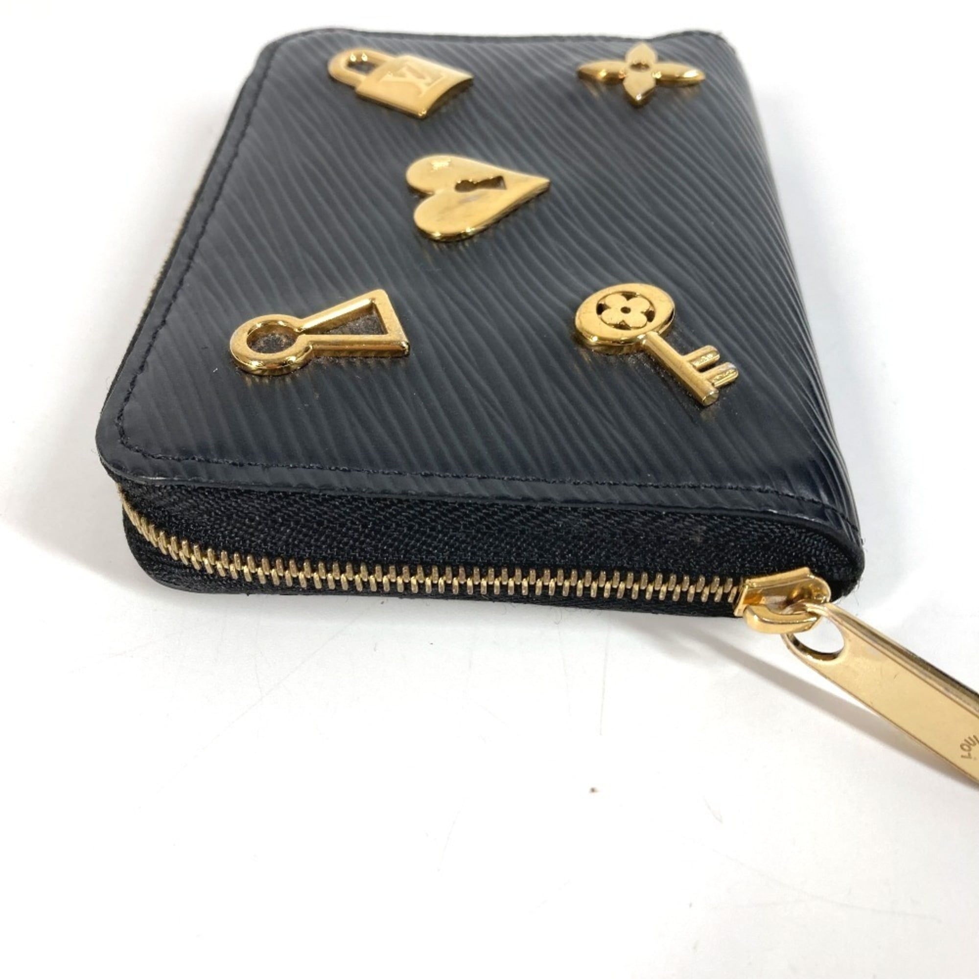 Louis Vuitton Epi Black Noir Epi Leather Coin Purse/Coin Case (Pre-Owned)