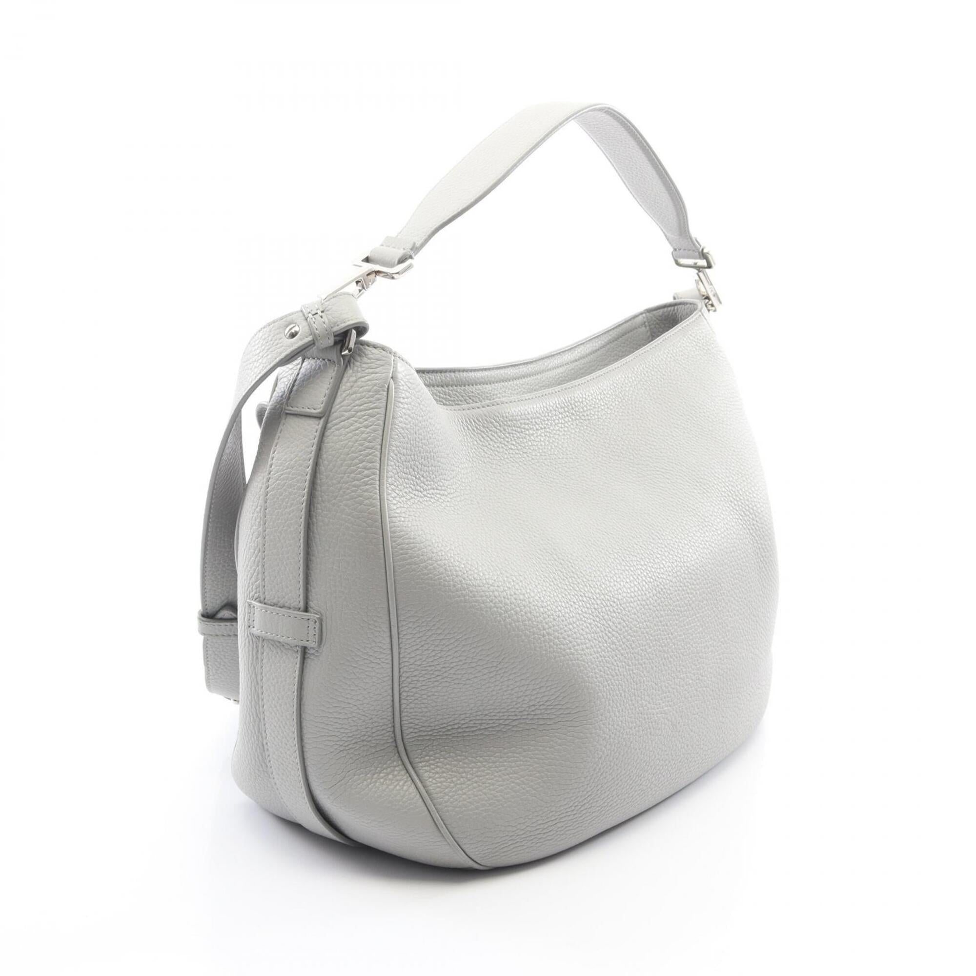 Christian Dior Blue Leather Handbag Saddle Bag (Pre-Owned)