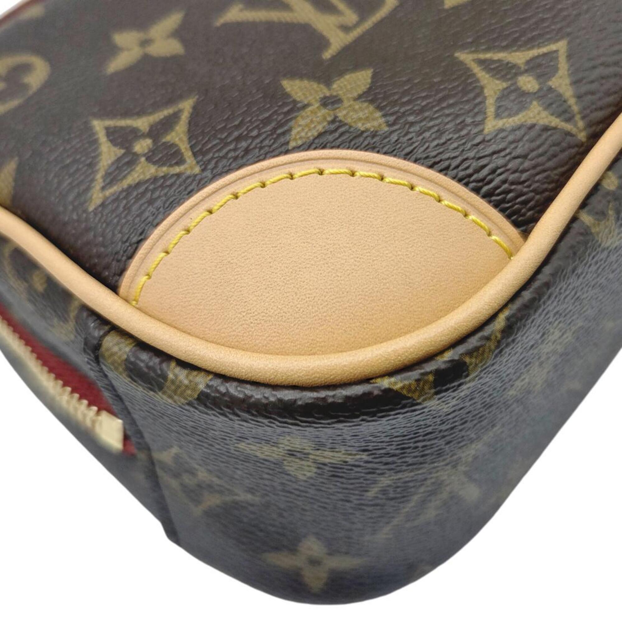 Louis Vuitton Brown Monogram Pochette Shoulder Bag (Pre-Owned)