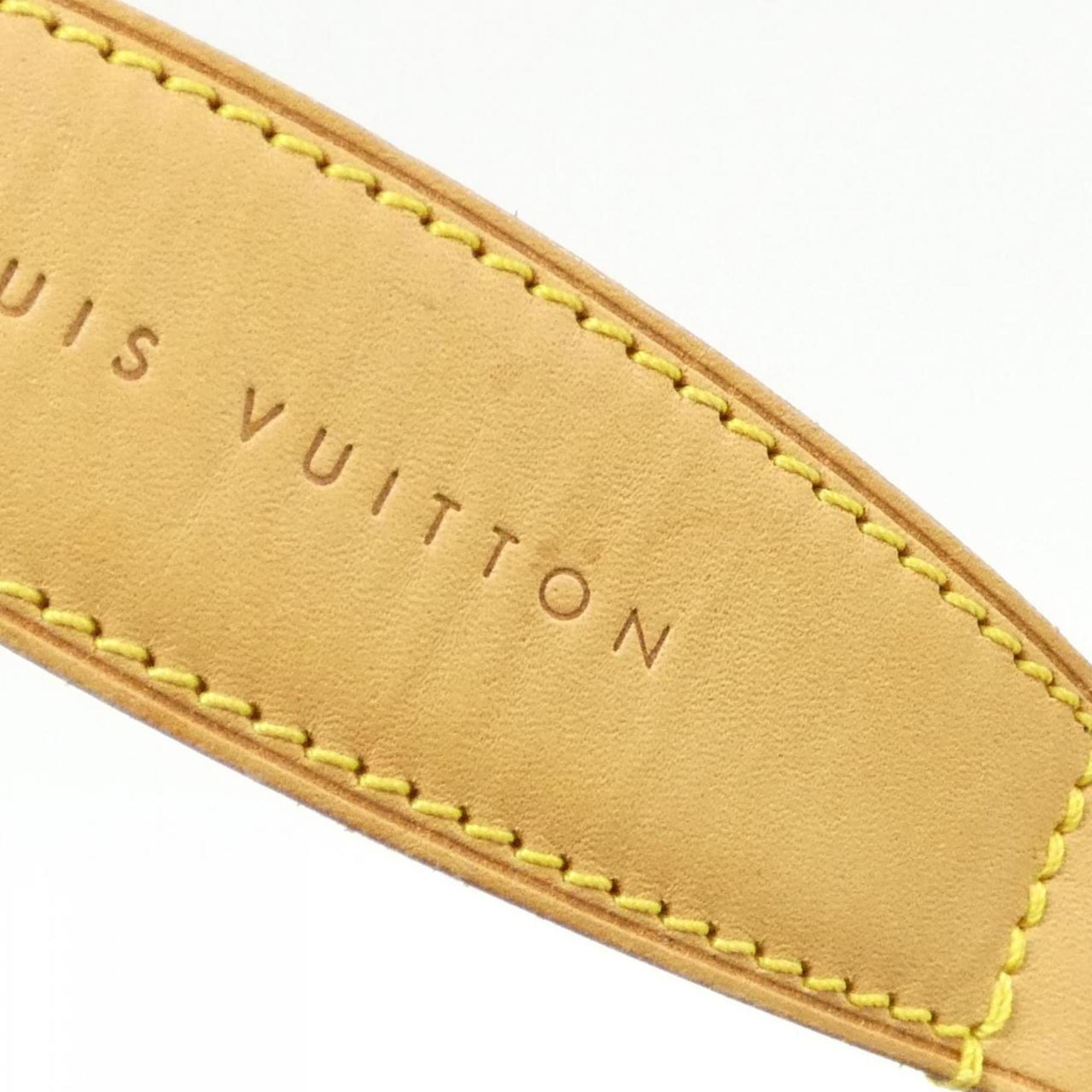 Louis Vuitton Brown Coated Canvas Shoulder Bag (Pre-Owned)