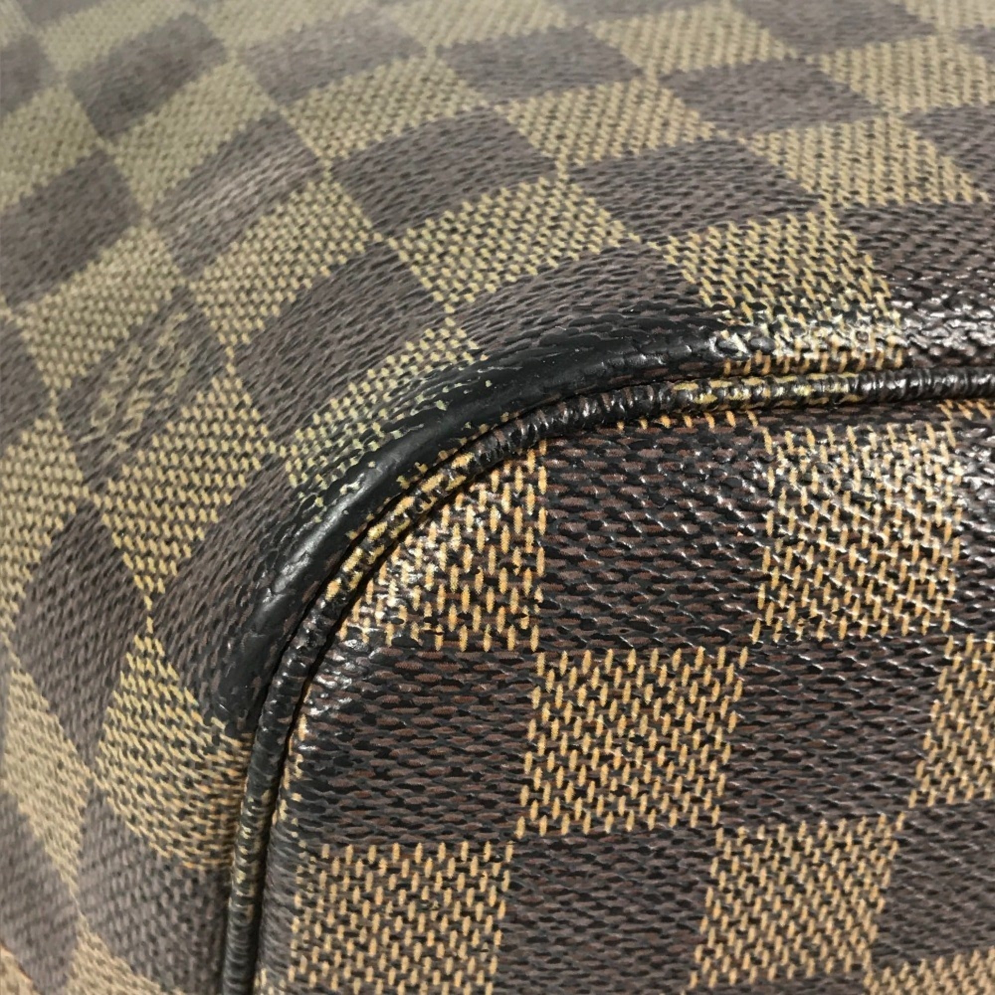 Louis Vuitton Brown Damier Canvas Handbag Shoulder Bag Tote Bag (Pre-Owned)