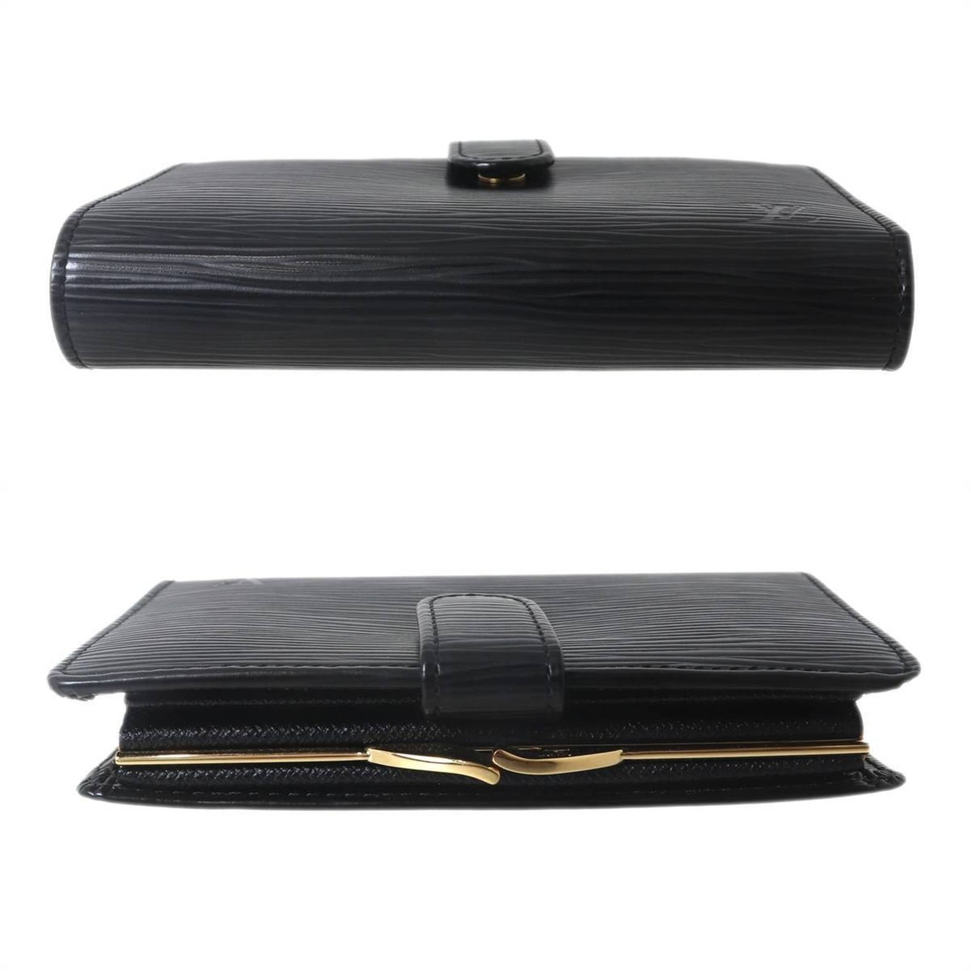 Louis Vuitton Noir Wallet (Bi-Fold) (Pre-Owned)