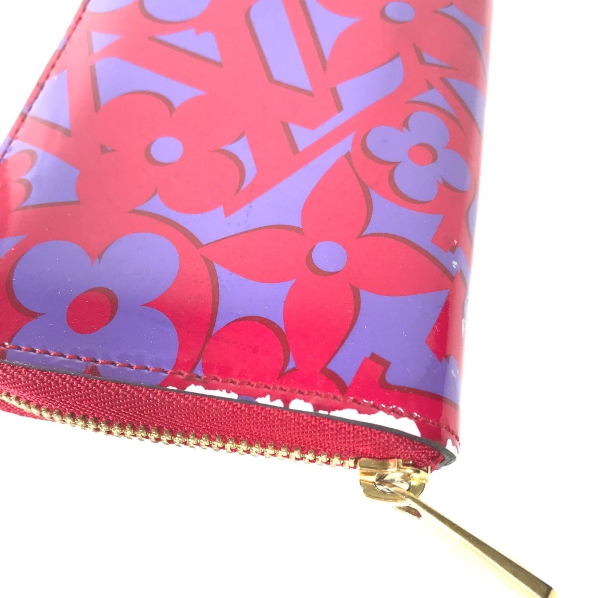 Louis Vuitton Monogram Indian Rose Monogram Purple Monogram Coin Purse/Coin Case (Pre-Owned)