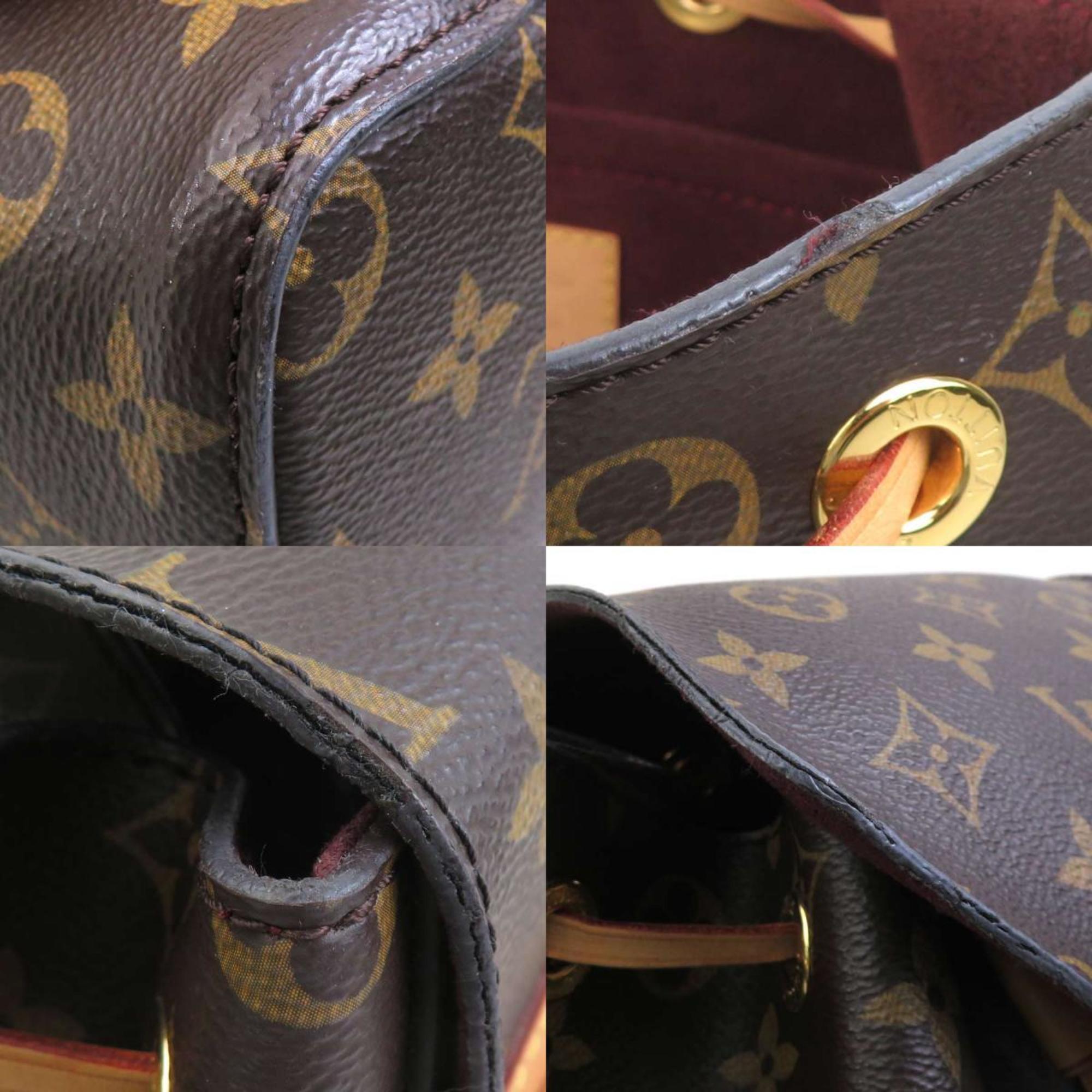 Louis Vuitton Brown Monogram Backpack (Pre-Owned)