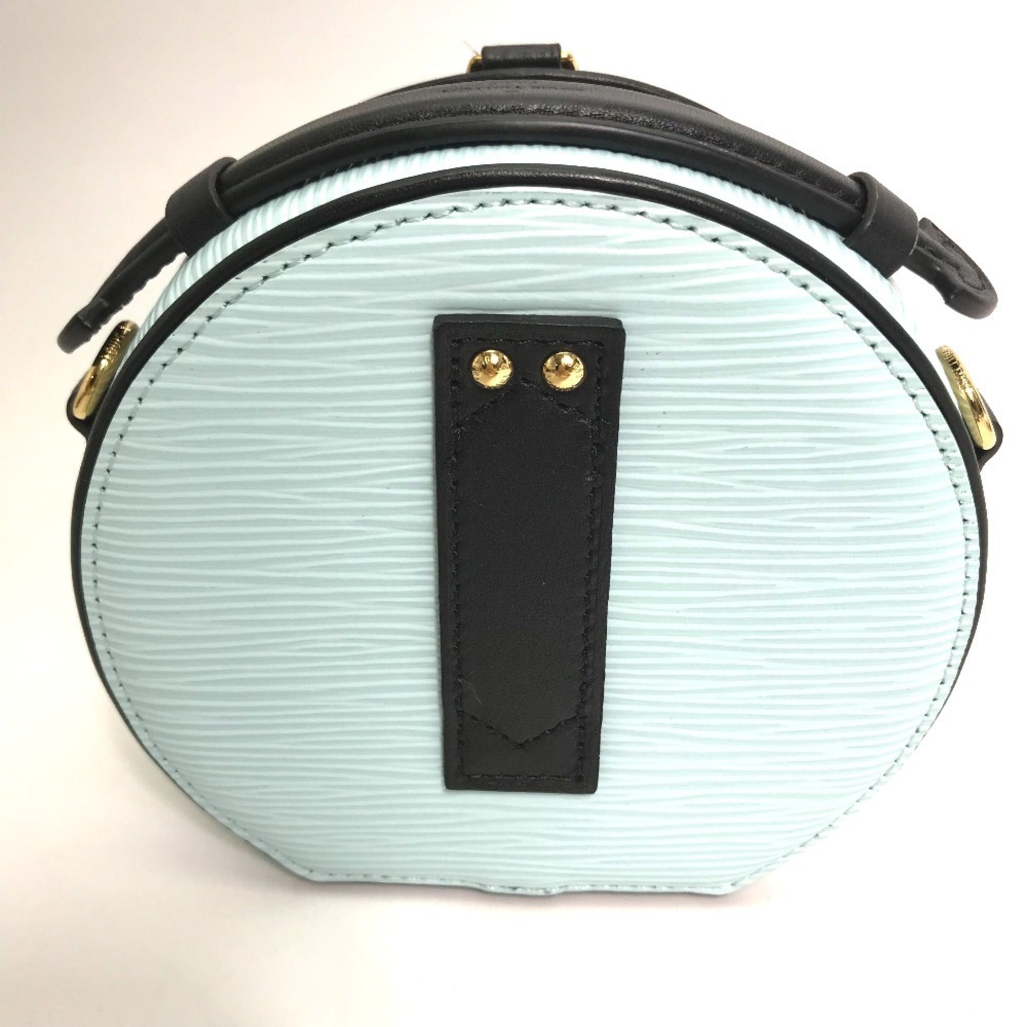 Louis Vuitton Blue Epi Leather Handbag Pouch Shoulder Bag (Pre-Owned)