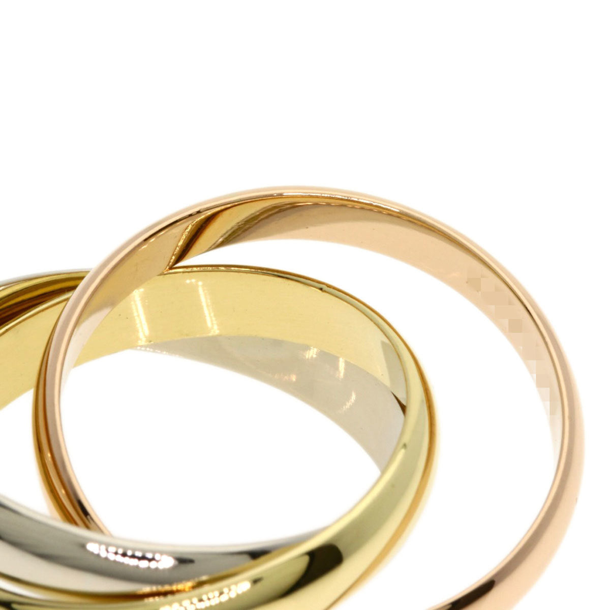 Cartier Yellow Gold (18K) Pink Gold (18K) White Gold (18K) Band Ring (Pre-Owned)