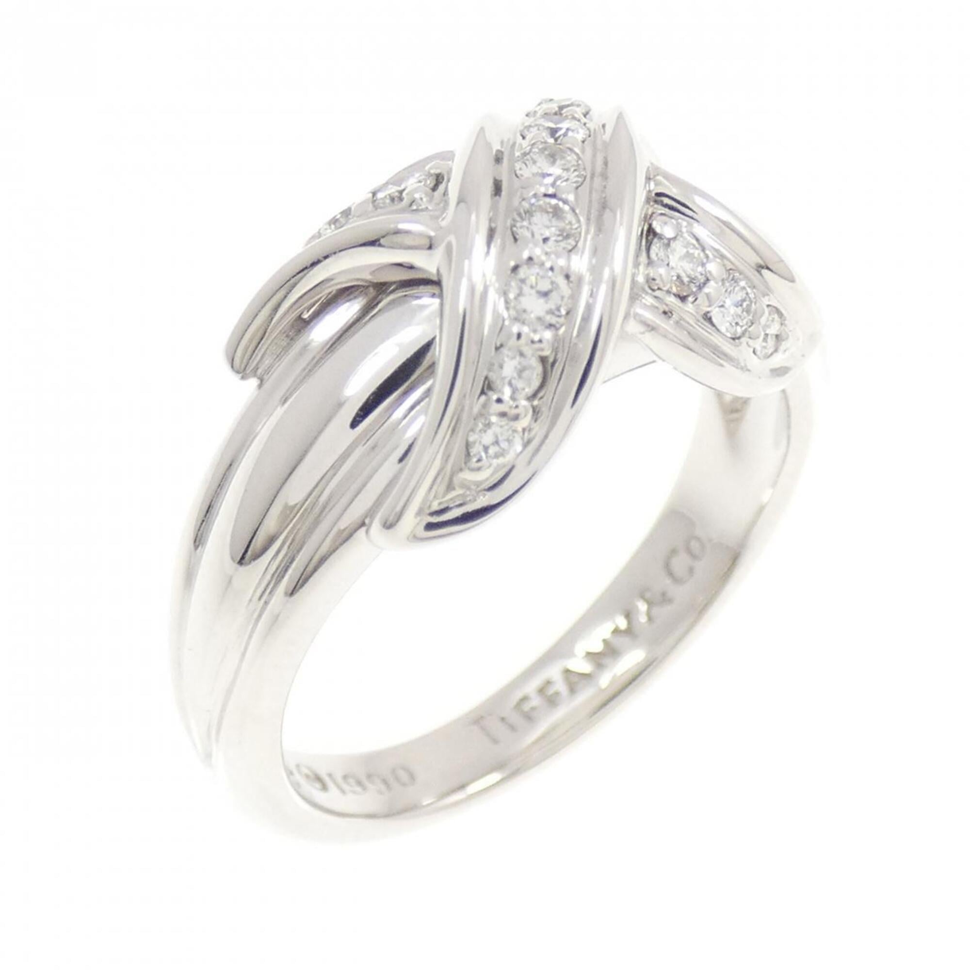 Tiffany White Gold White Gold (18K) Band Ring (Pre-Owned)