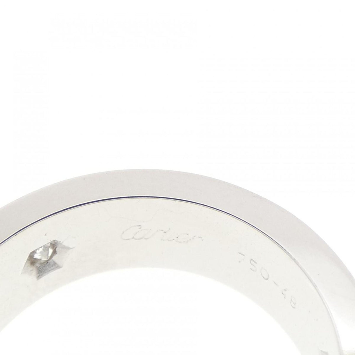 Cartier White Gold (18K) Band Ring (Pre-Owned)