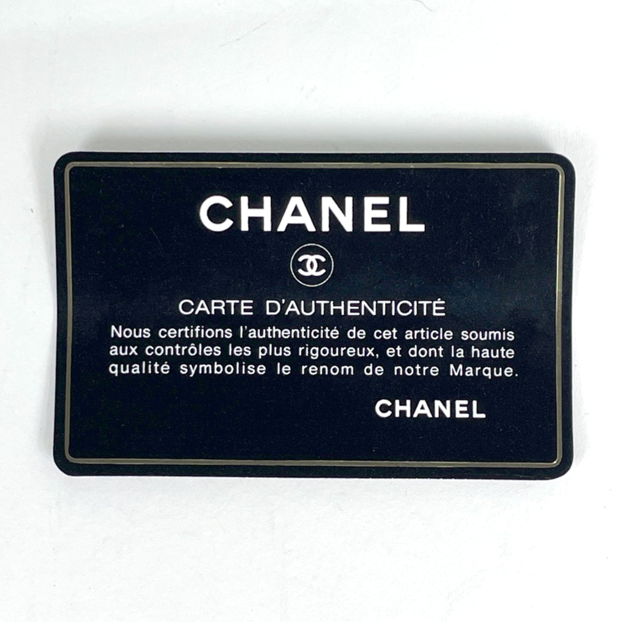 Chanel Navy Leather Shoulder Bag (Pre-Owned)