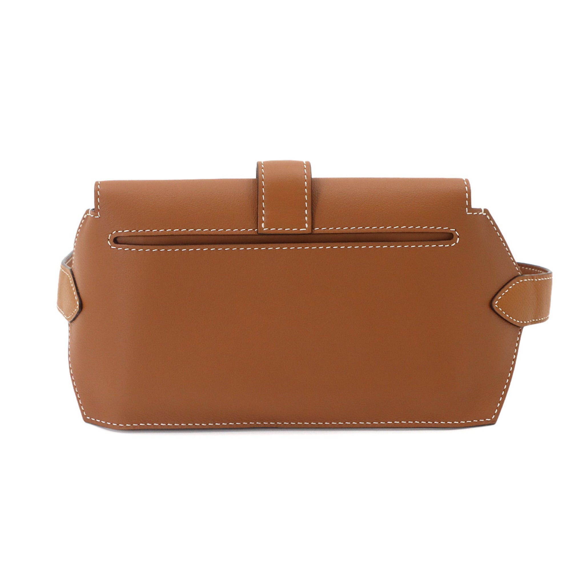 Hermes Brown Swift Leather Fanny Pack (Pre-Owned)