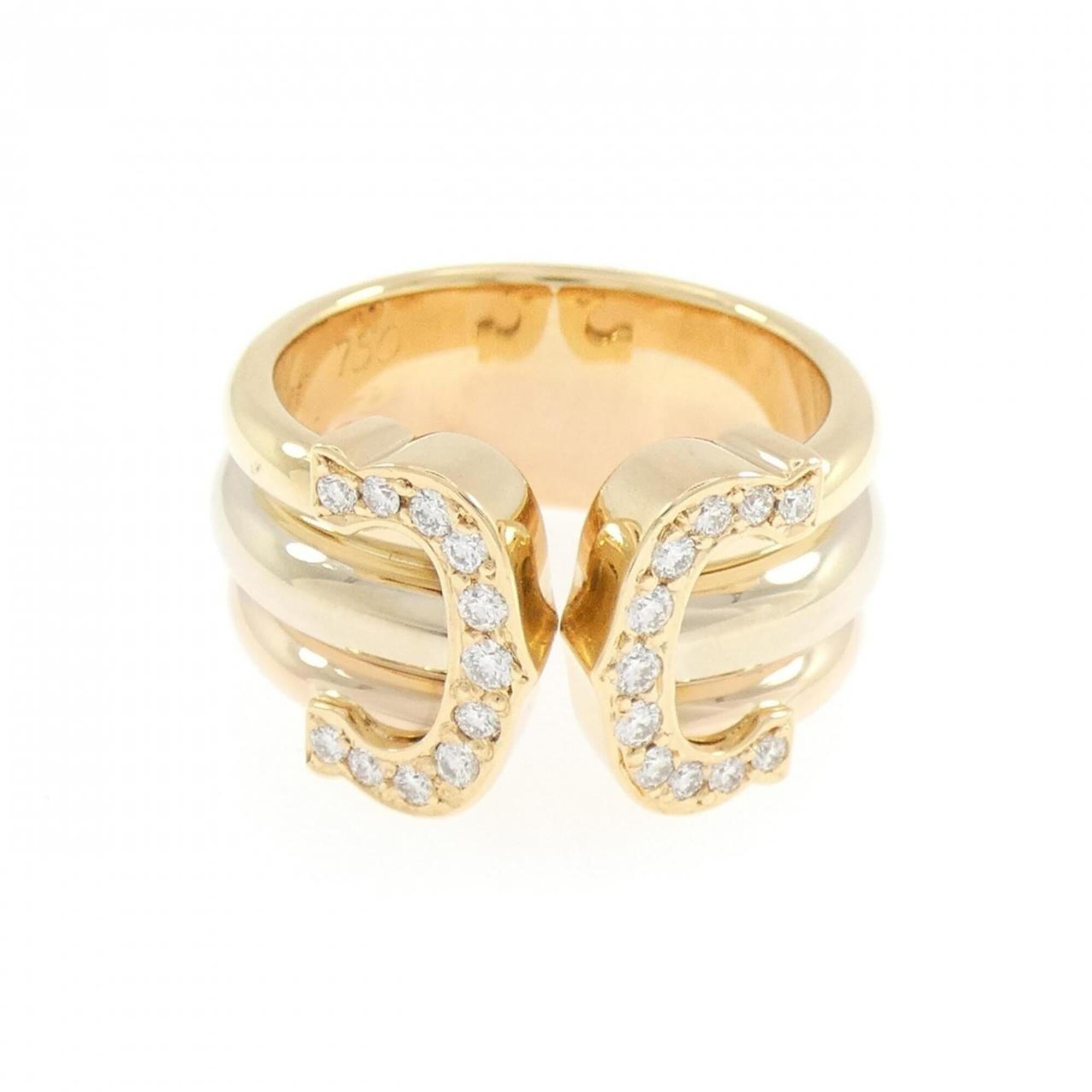 Cartier Yellow Gold (18K) Pink Gold (18K) White Gold (18K) Band Ring (Pre-Owned)