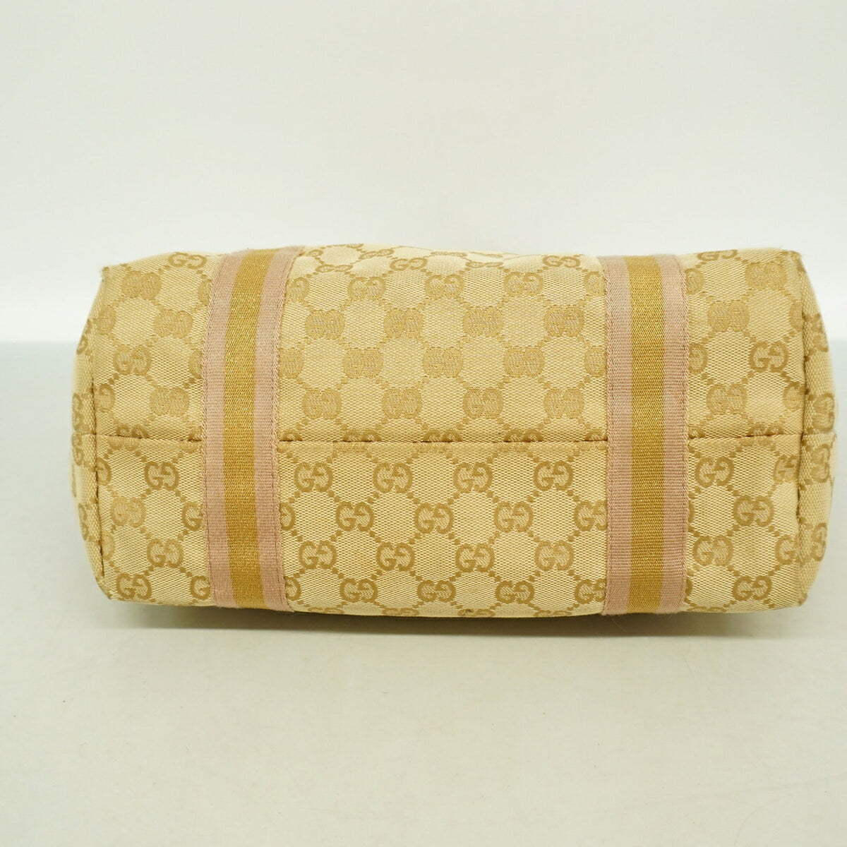 Gucci Beige Canvas Tote Bag (Pre-Owned)
