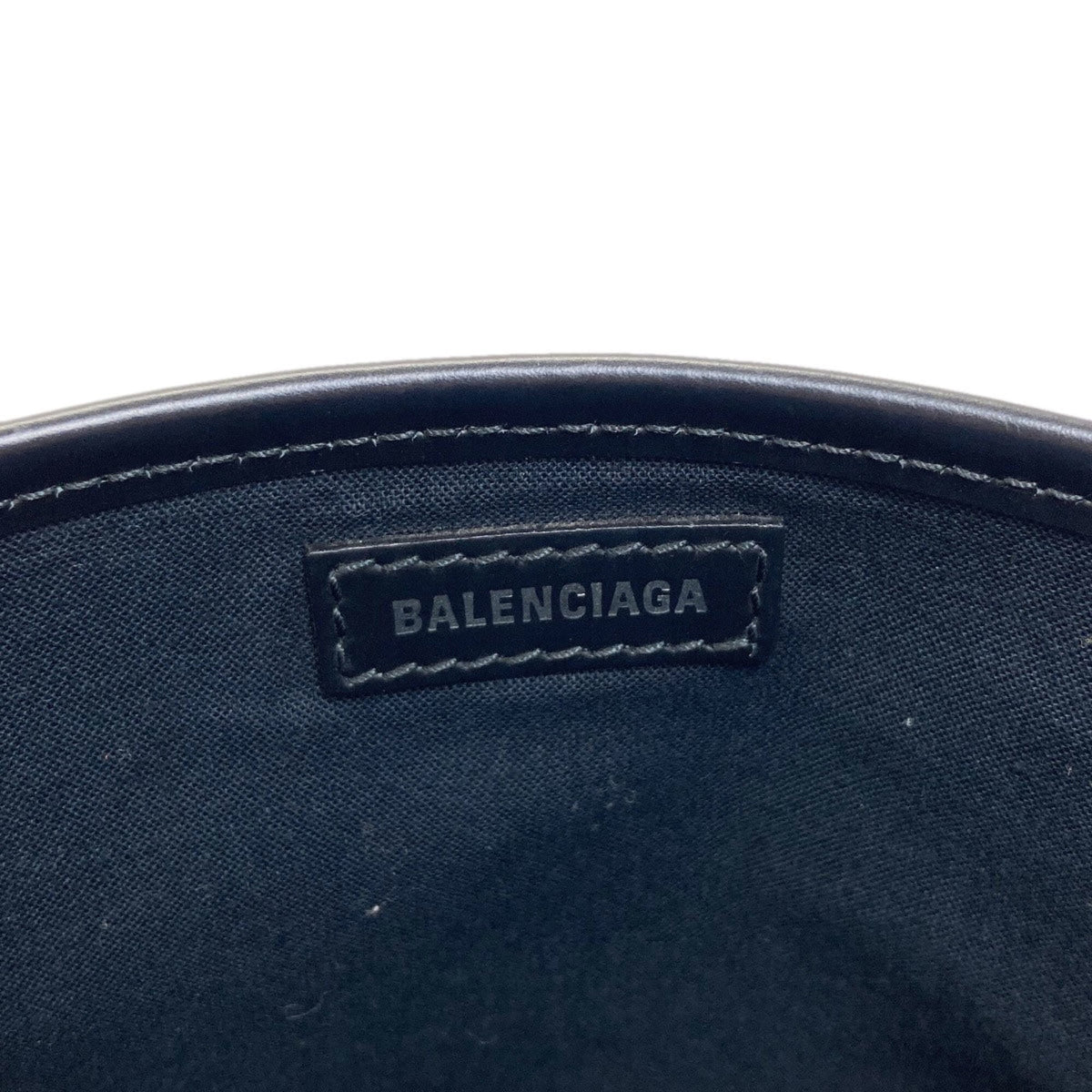 Balenciaga Black Canvas Handbag Pouch (Pre-Owned)