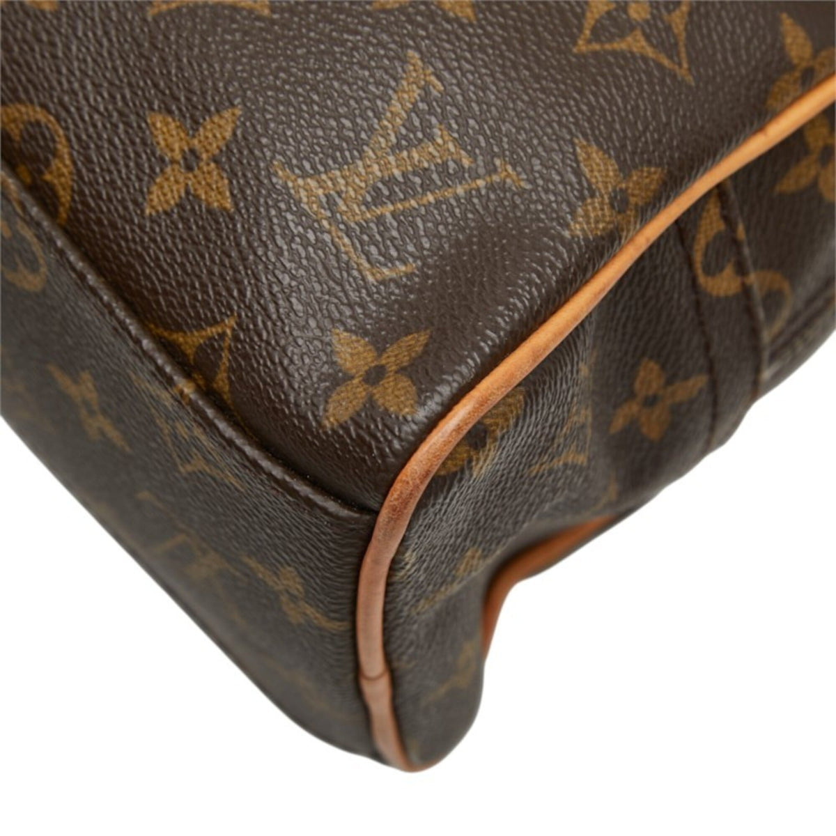 Louis Vuitton Monogram Brown Pvc Leather Handbag (Pre-Owned)