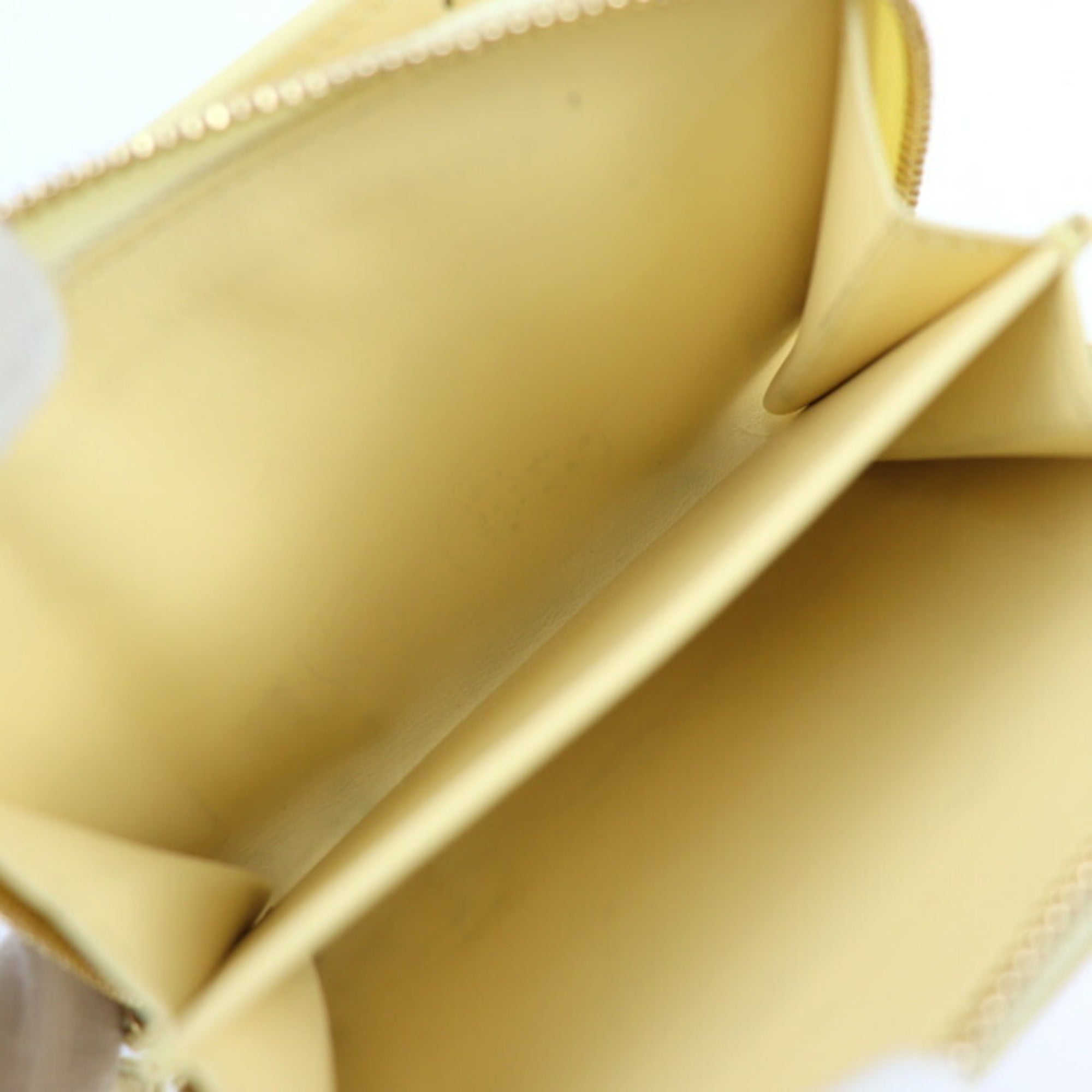 Louis Vuitton Monogram Jaune Monogram Yellow Monogram Leather Wallet (Bi-Fold) (Pre-Owned)