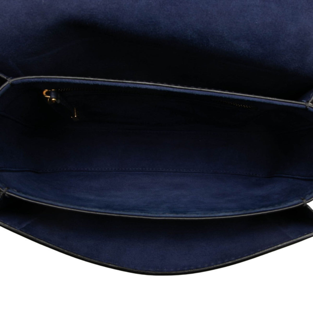 Christian Dior Navy Leather Shoulder Bag (Pre-Owned)
