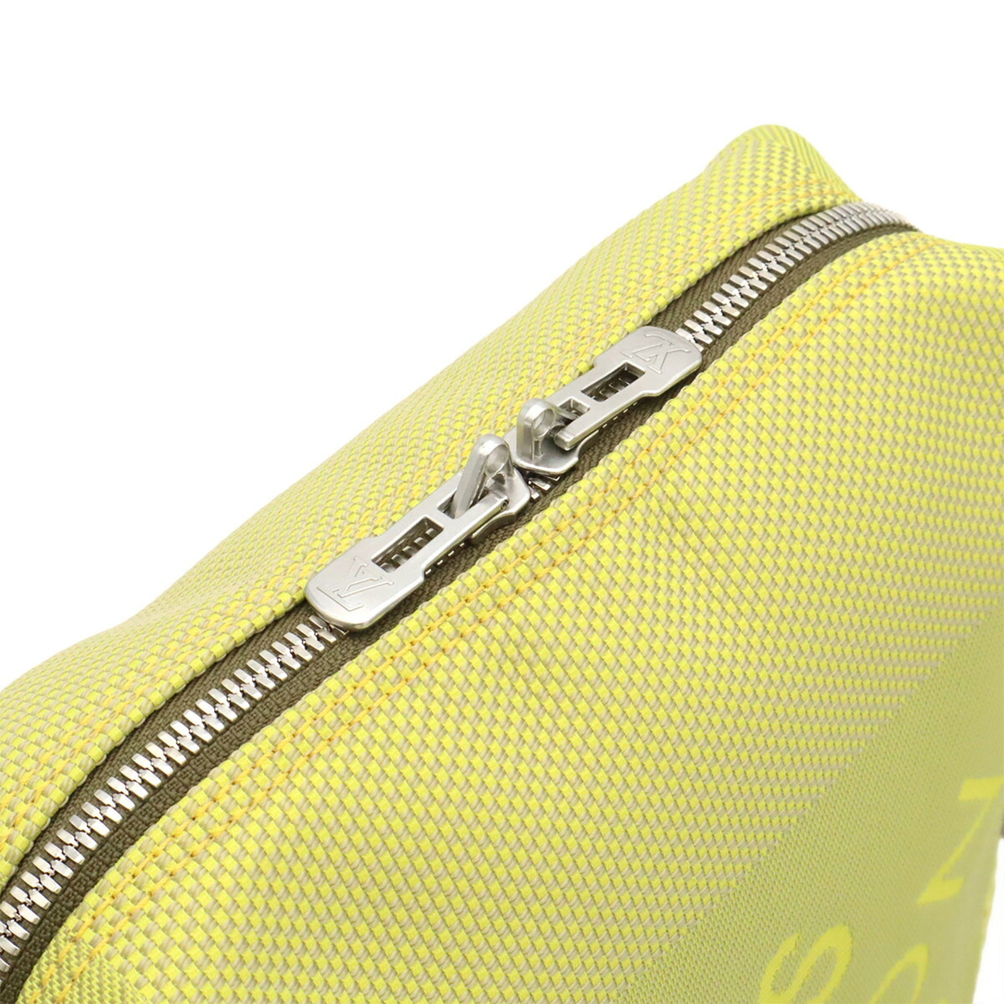 Louis Vuitton Yellow Canvas Shoulder Bag (Pre-Owned)