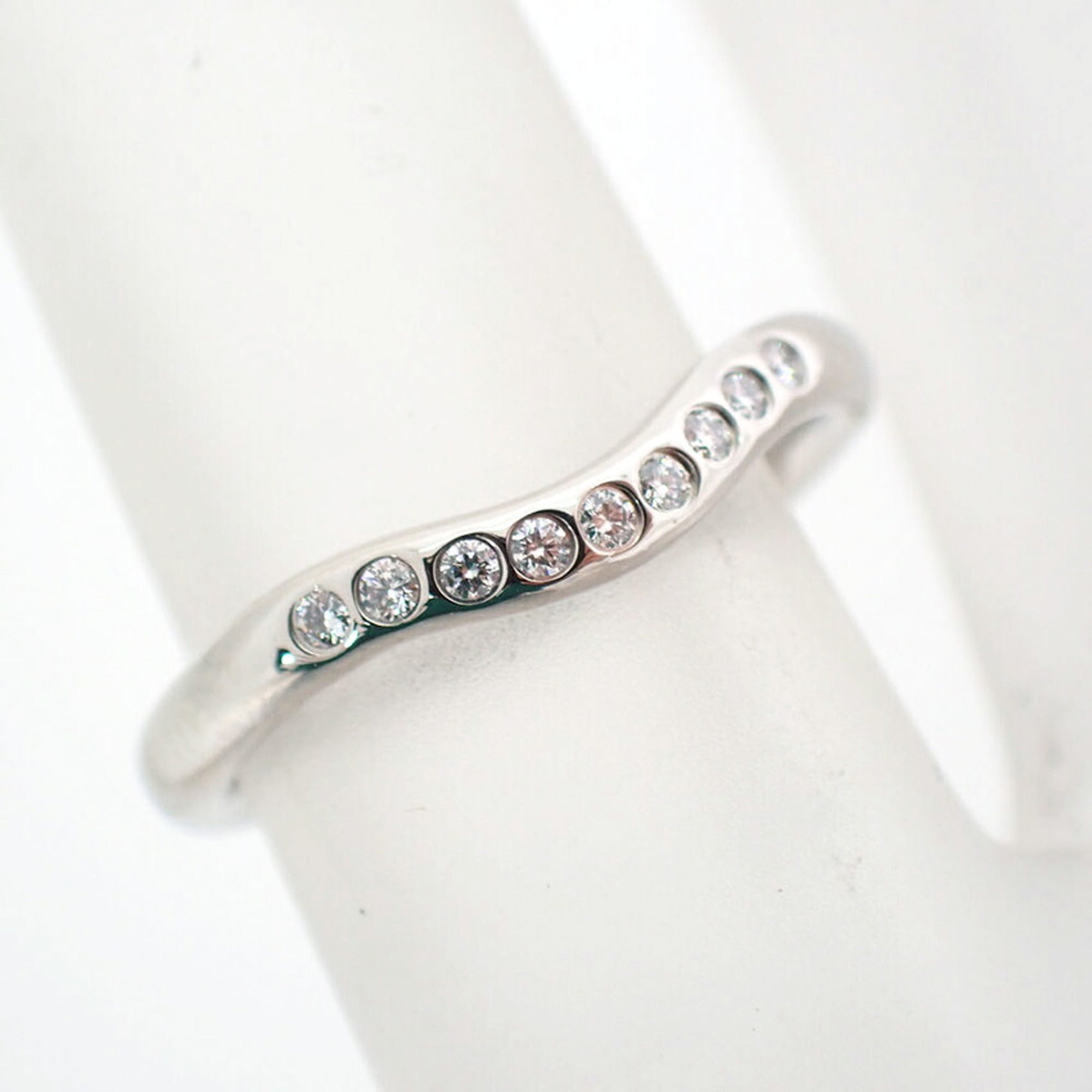 Tiffany Platinum 950 Band Ring (Pre-Owned)