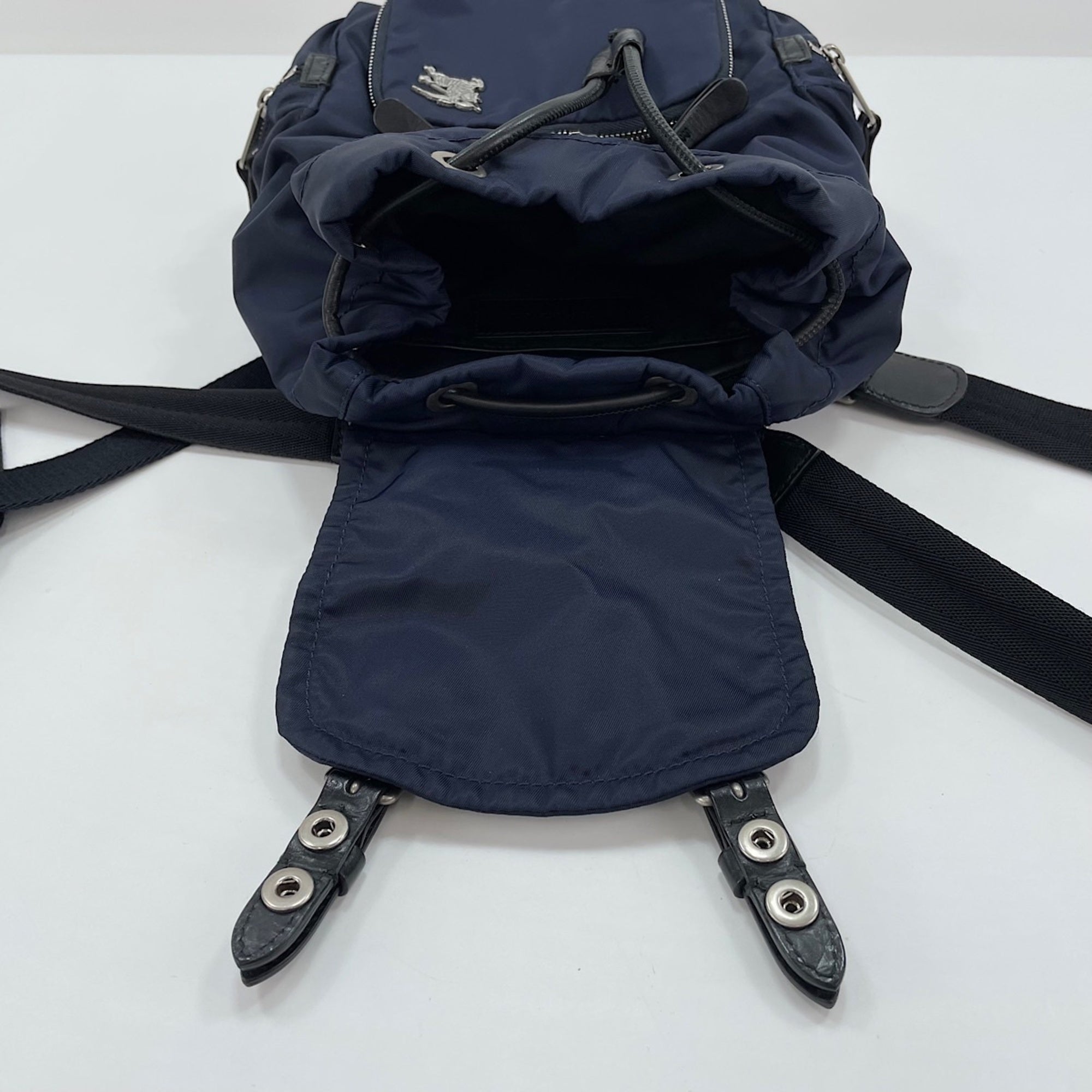 Burberry Navy Backpack (Pre-Owned)