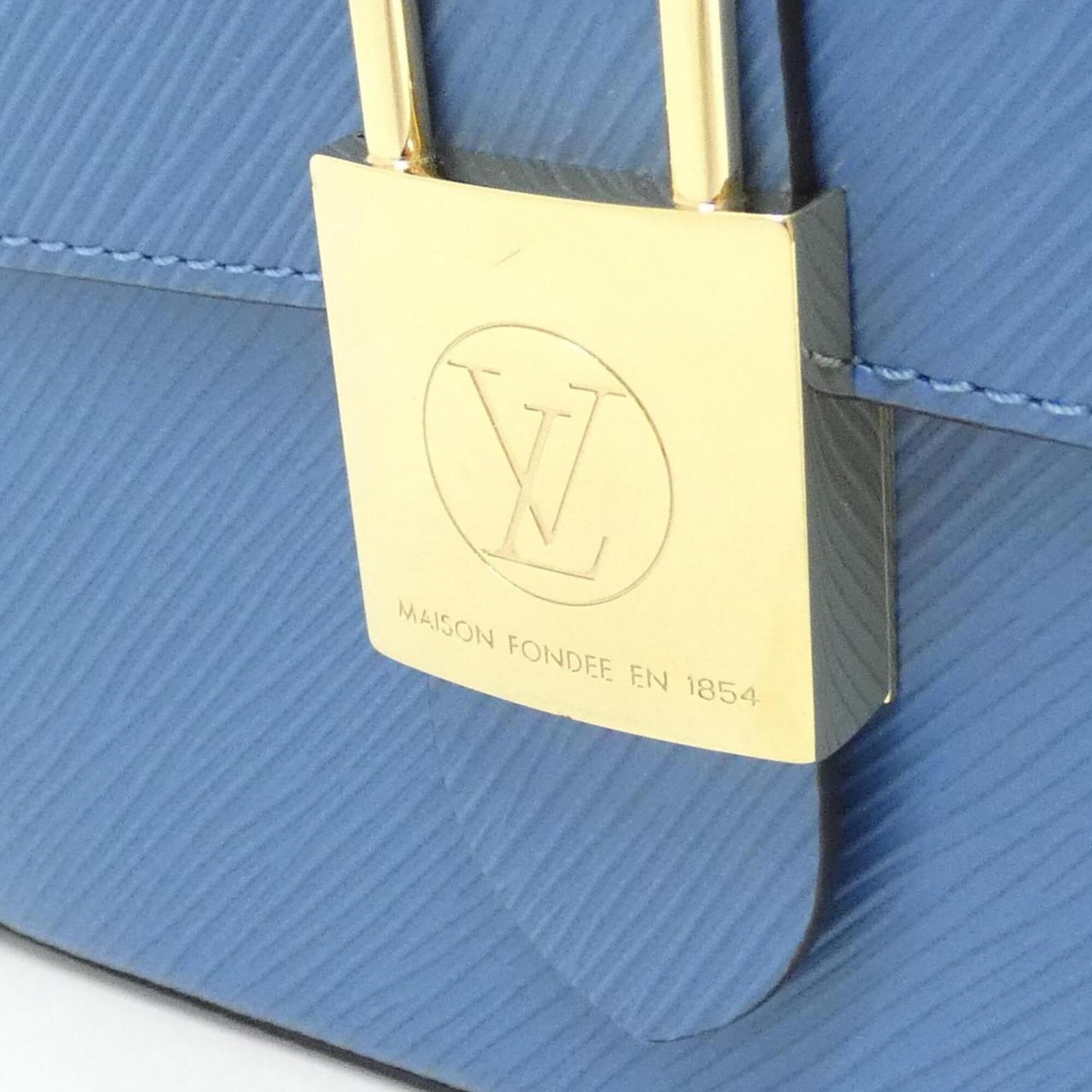 Louis Vuitton Epi Blue Jean Leather Handbag (Pre-Owned)