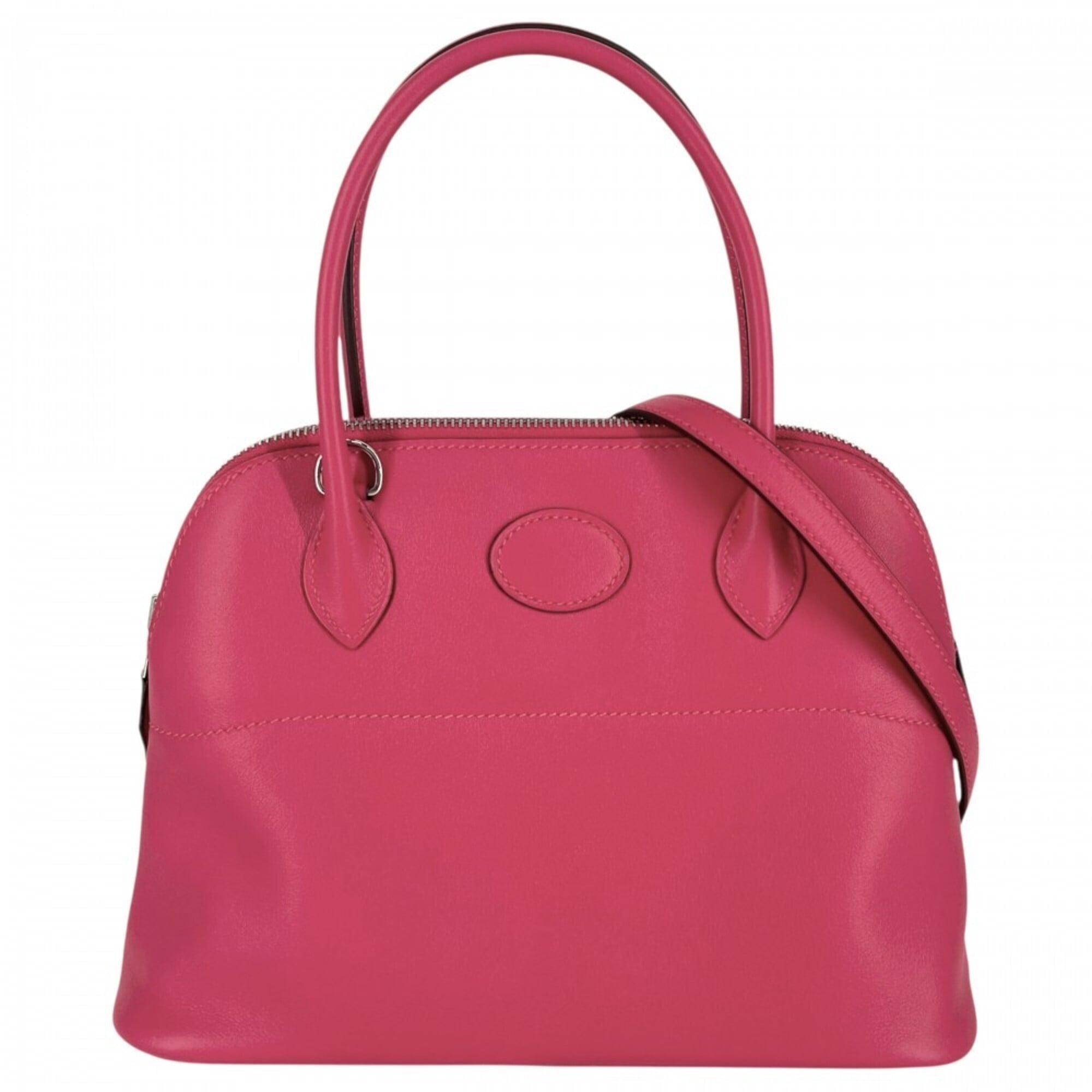 Hermes Pink Swift Leather Handbag Shoulder Bag (Pre-Owned)