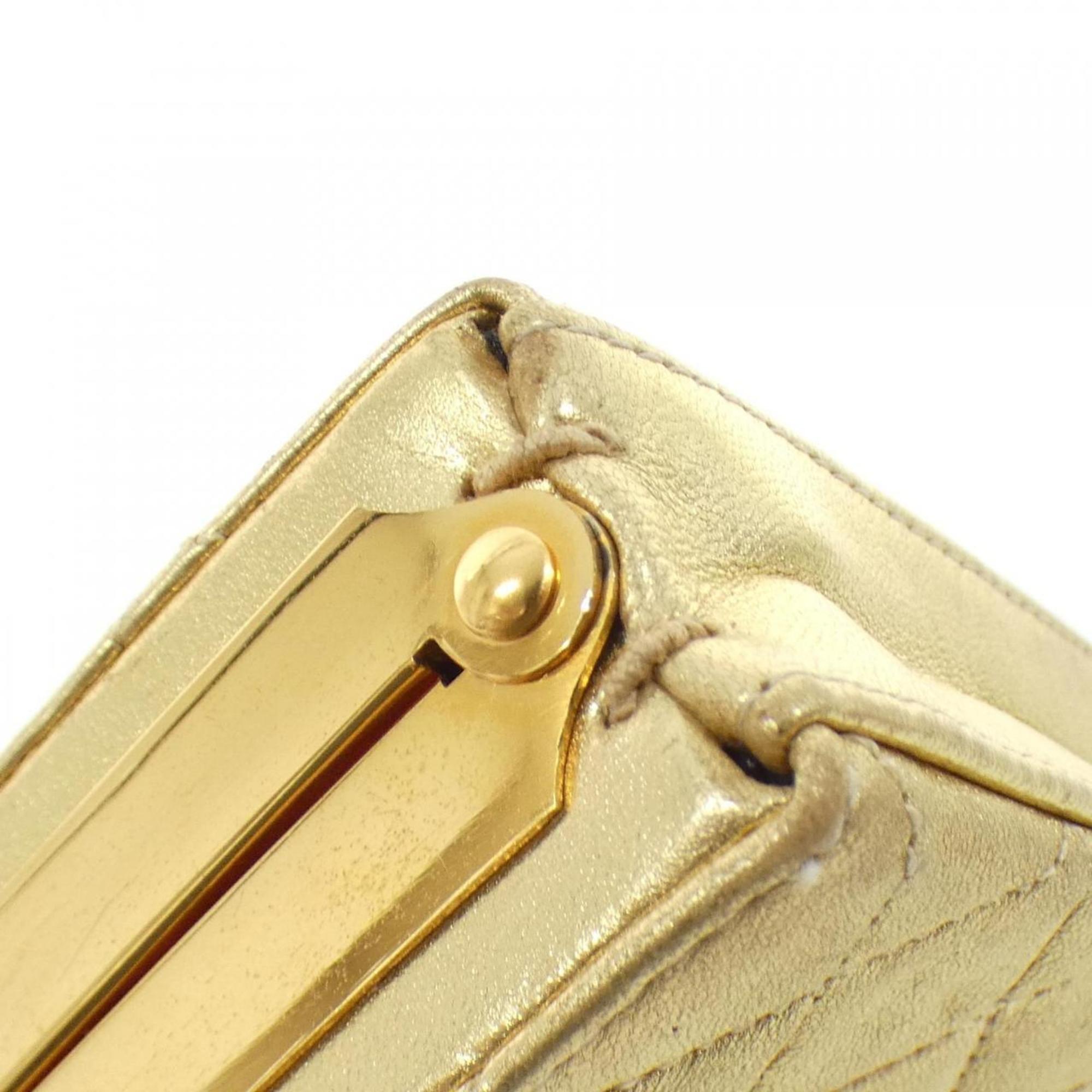 Chanel Gold Shoulder Bag (Pre-Owned)