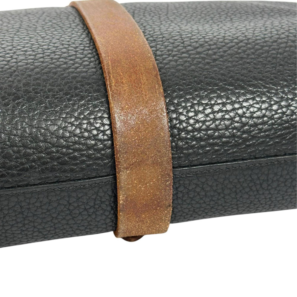 Hermes Black Fjord Leather Document Case (Pre-Owned)