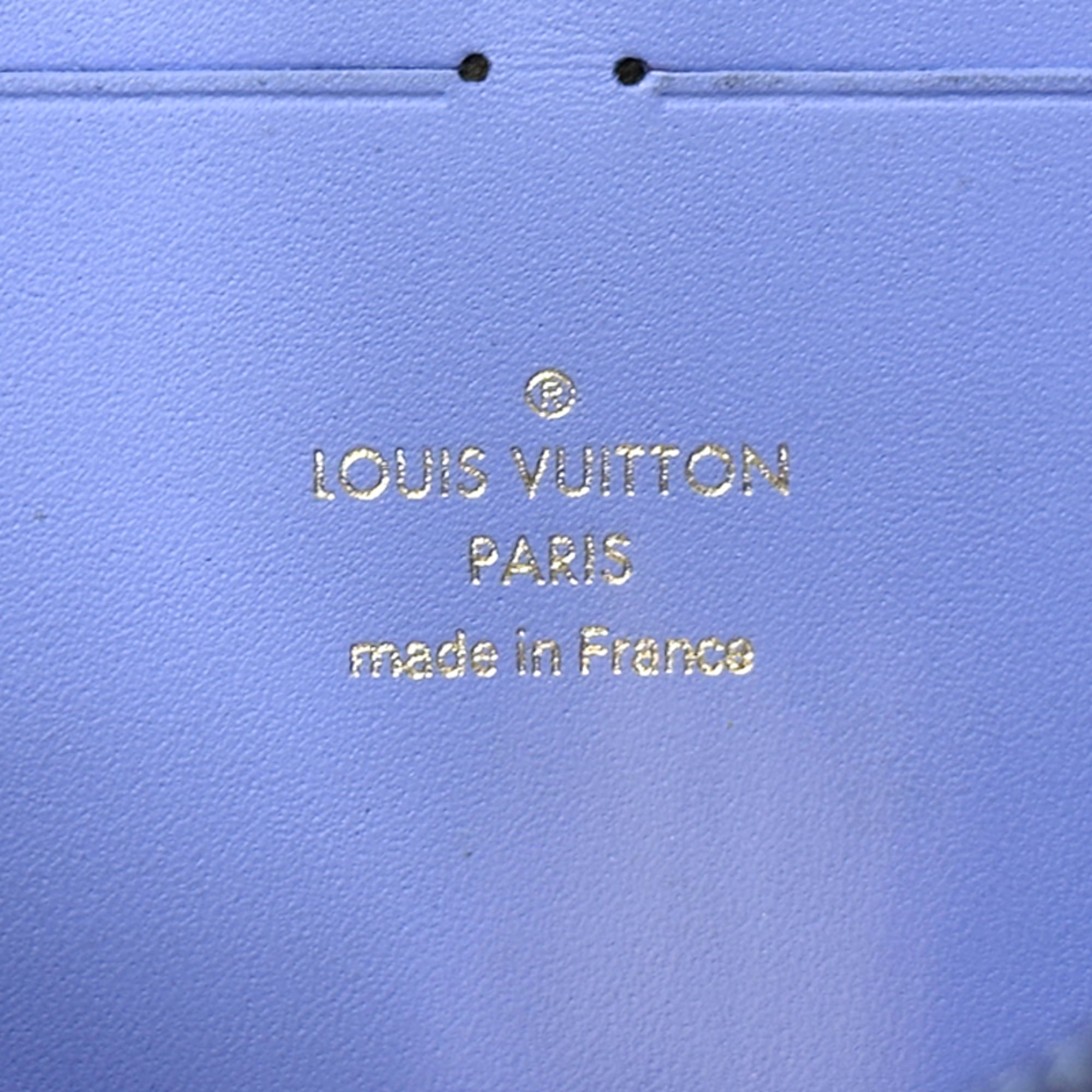 Louis Vuitton Blue Long Wallet (Bi-Fold) (Pre-Owned)