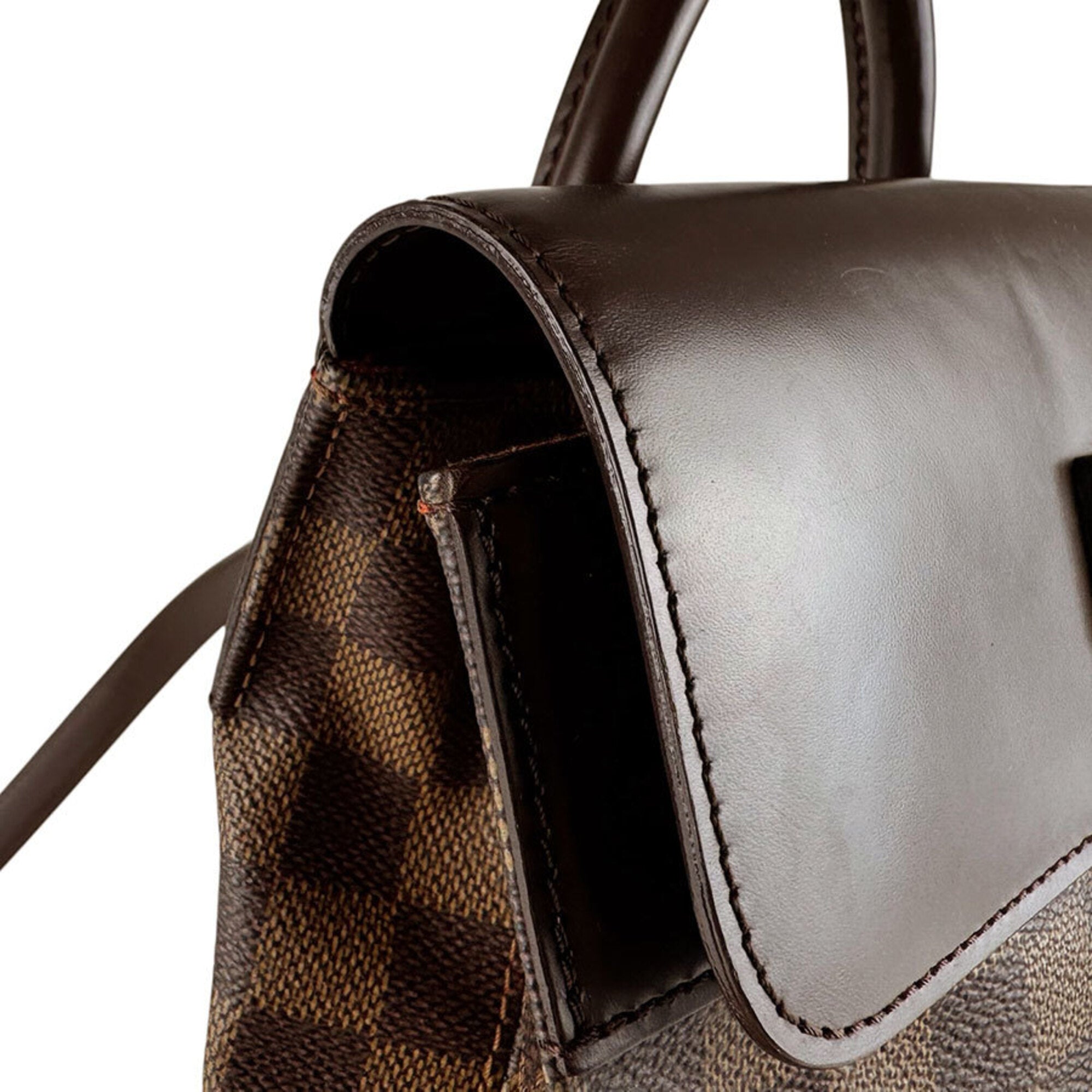 Louis Vuitton Damier Canvas Ebene Damier Canvas Backpack (Pre-Owned)