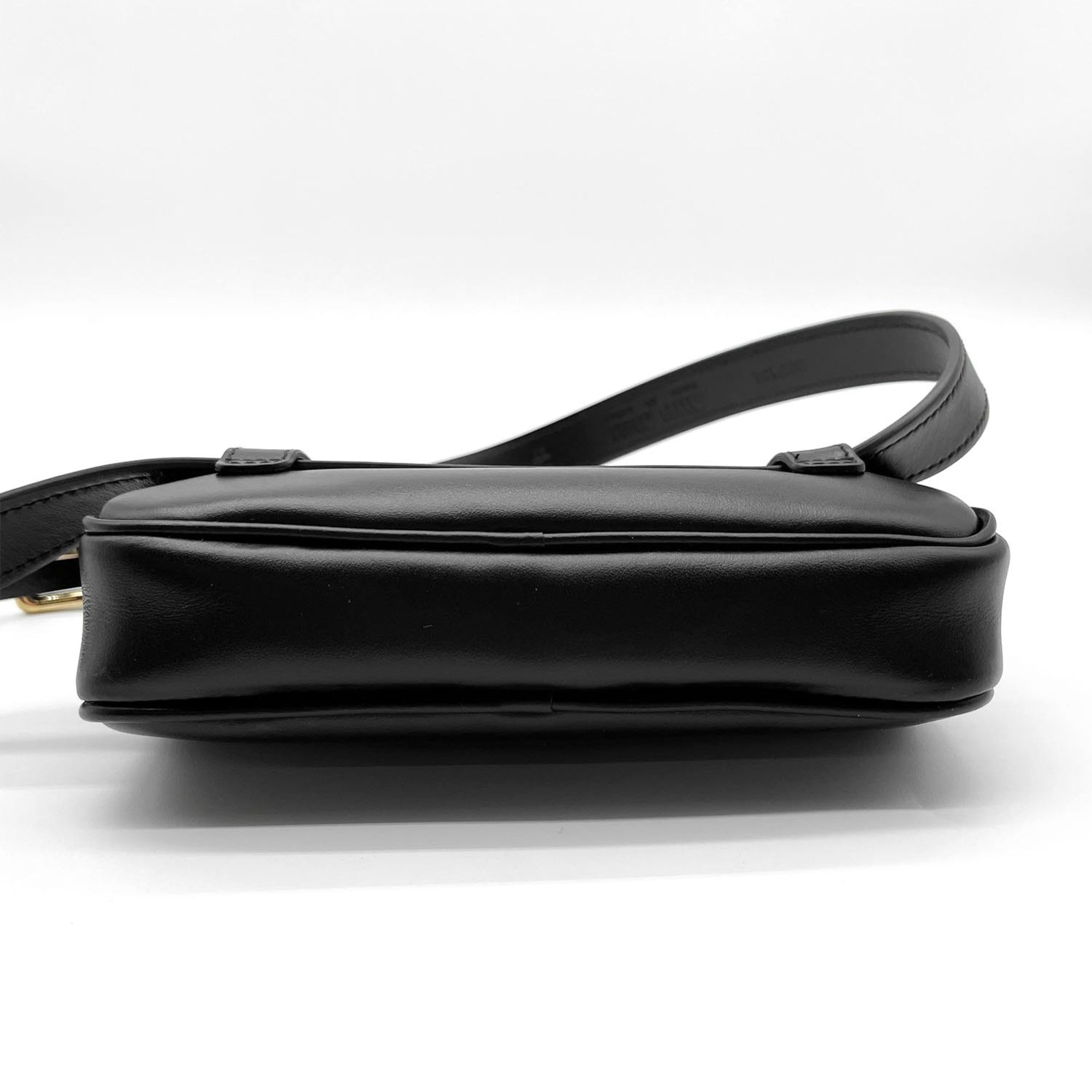 Miu Miu Black Leather Sling Bag (Pre-Owned)