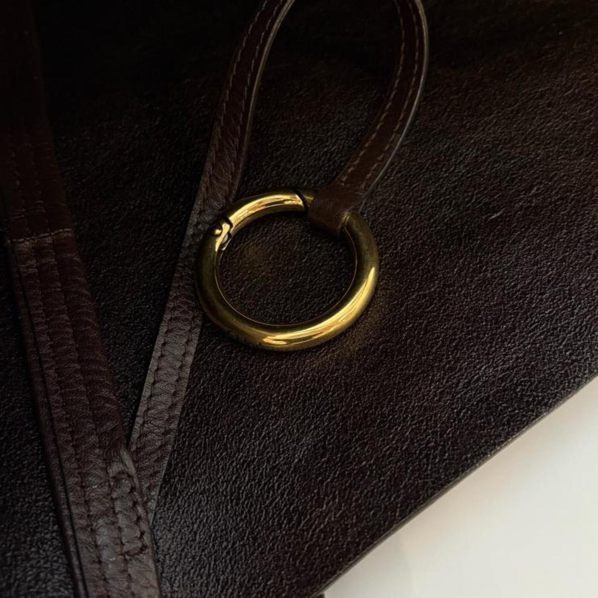 Chloé Brown Leather Tote Bag (Pre-Owned)
