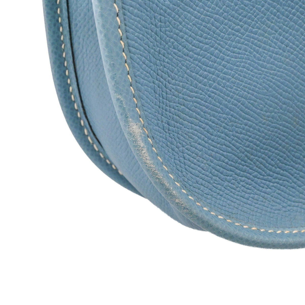 Hermes Blue Jean Epsom Leather Shoulder Bag (Pre-Owned)