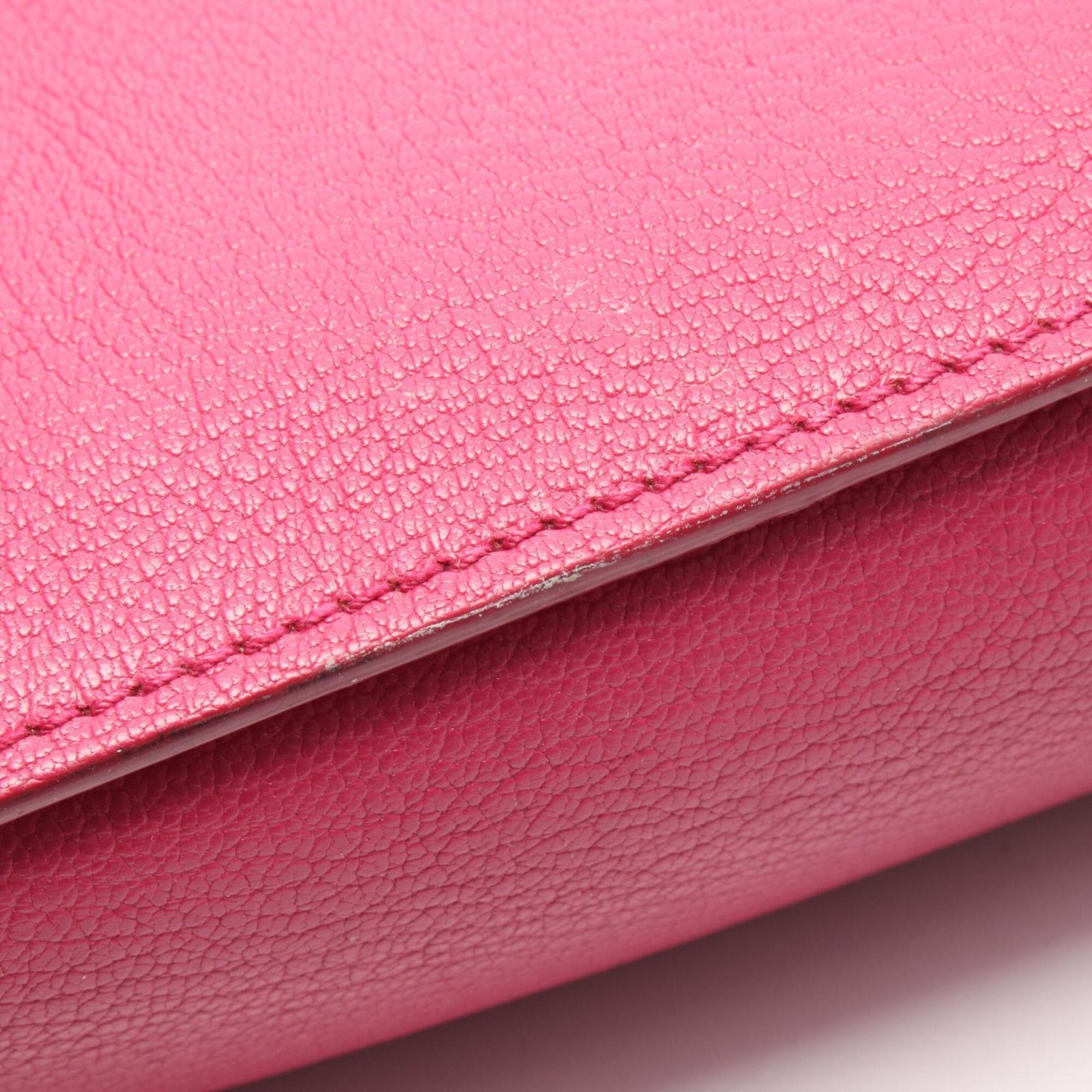 Miu Miu Pink Leather Handbag (Pre-Owned)
