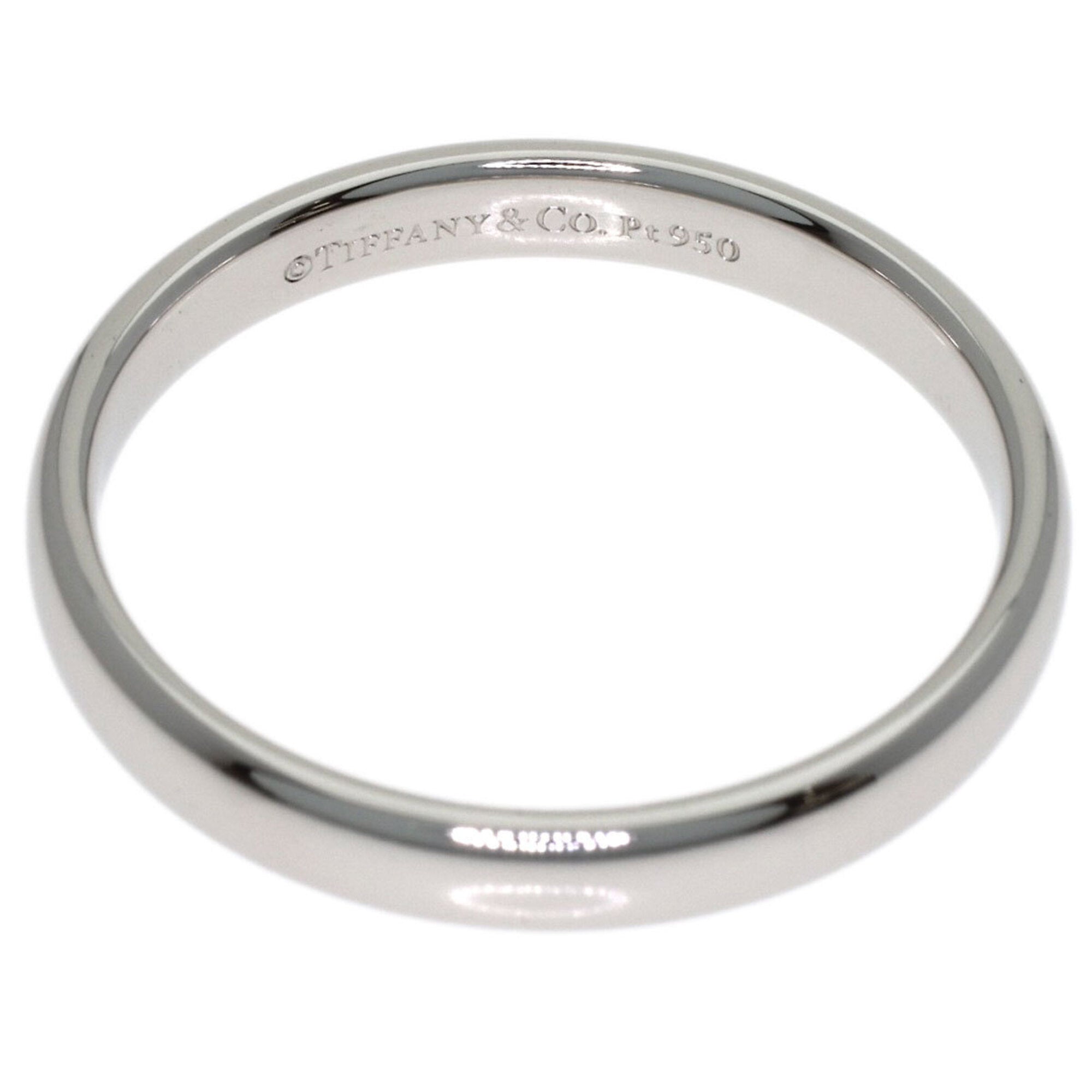 Tiffany Platinum 950 Band Ring (Pre-Owned)