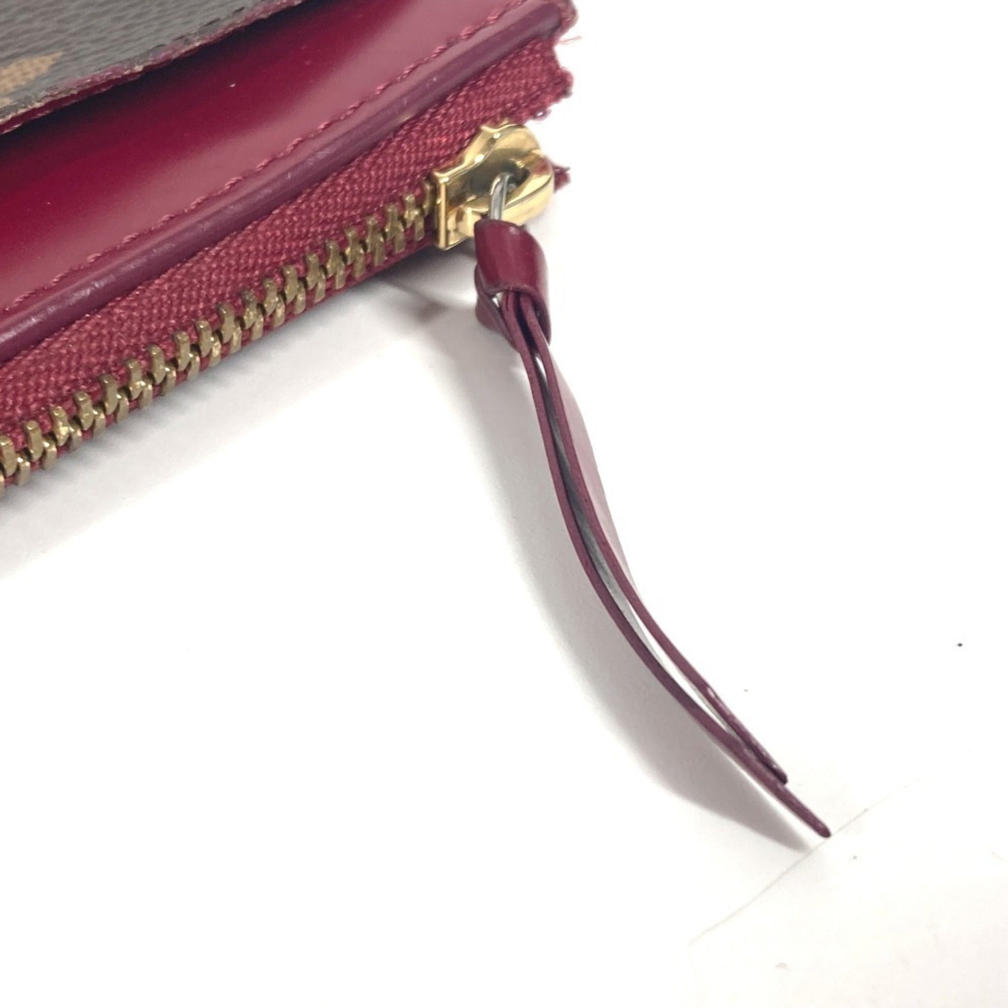 Louis Vuitton Monogram Brown Purple Monogram Coin Purse/Coin Case (Pre-Owned)