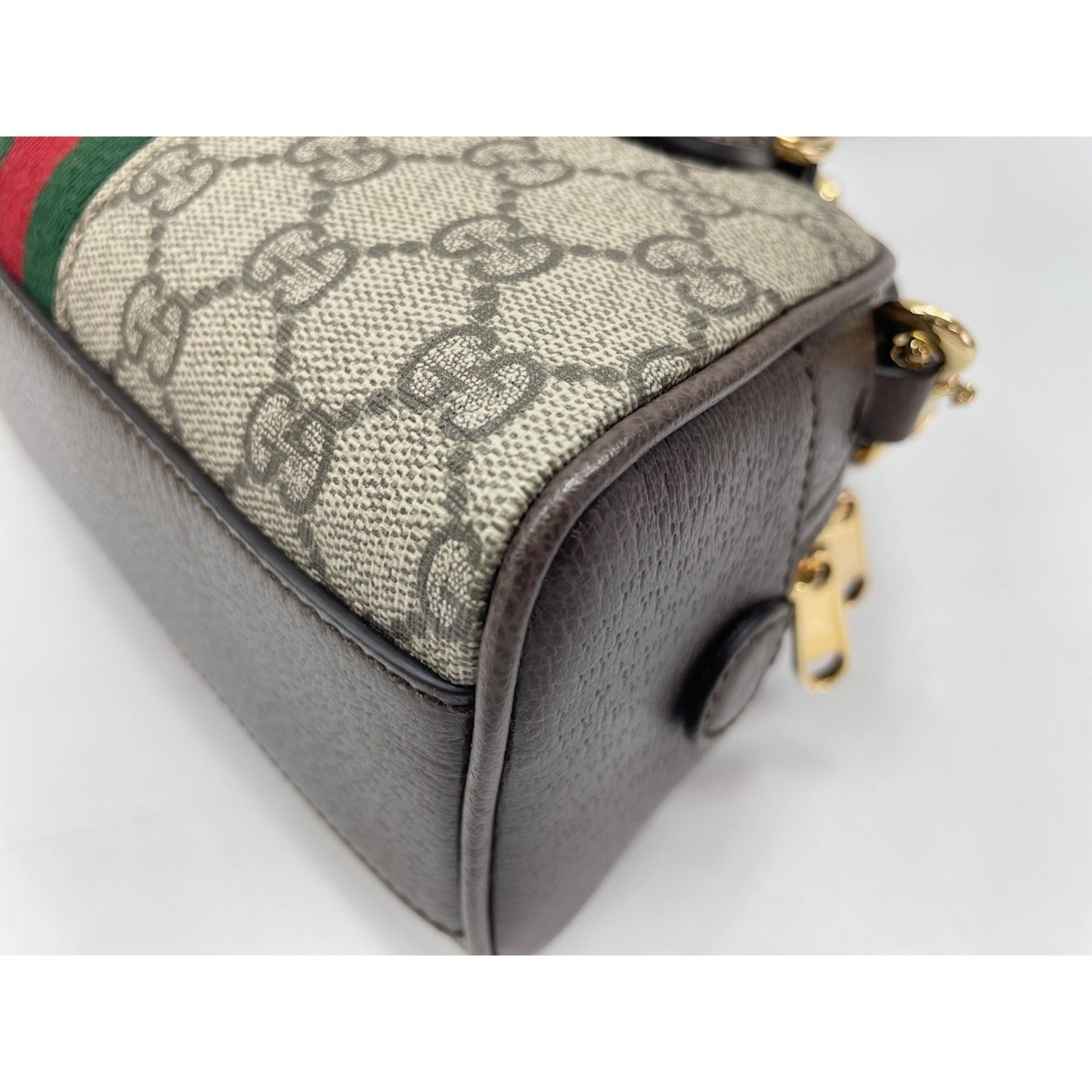 Gucci Ophidia Beige Handbag (Pre-Owned)
