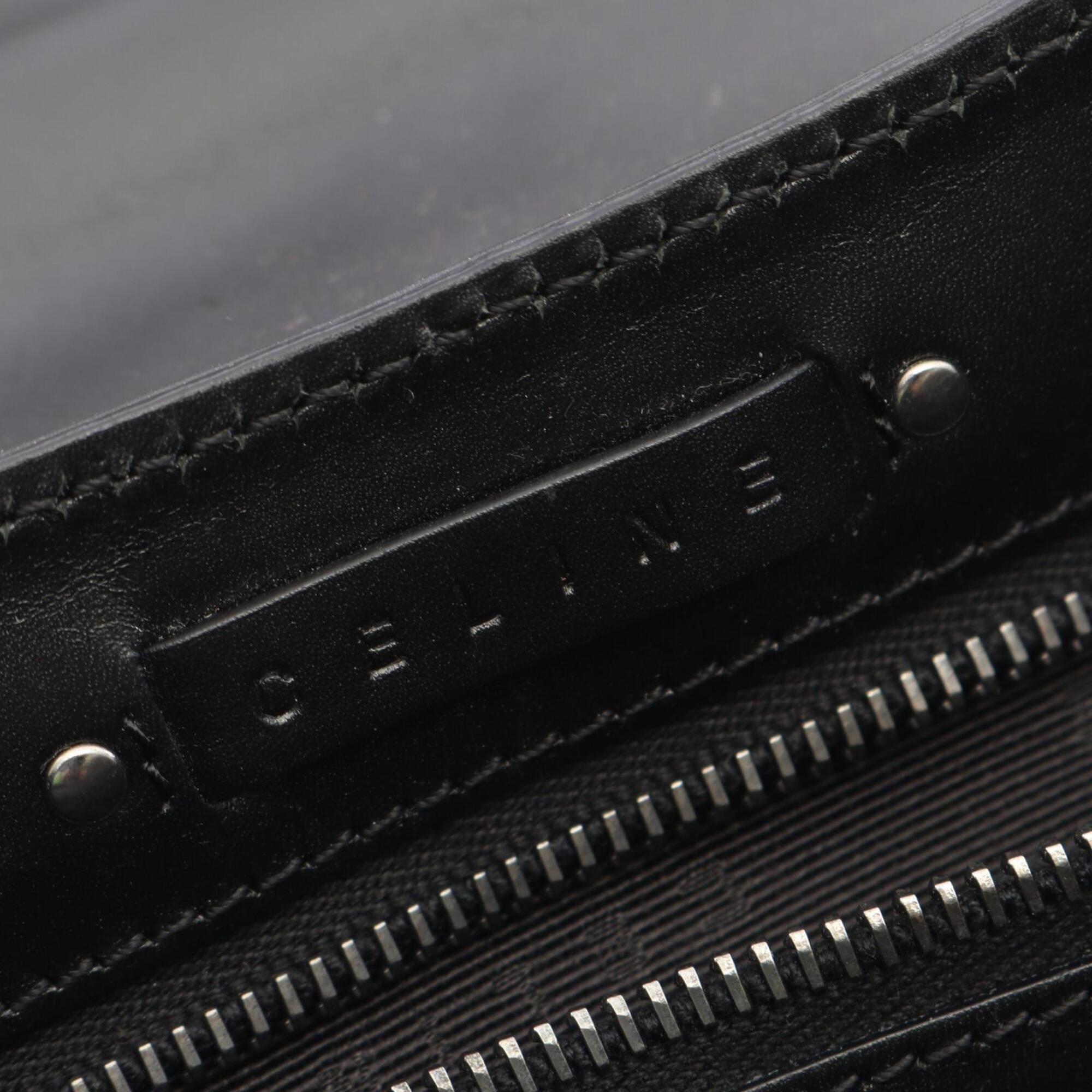 Celine Black Leather Handbag (Pre-Owned)