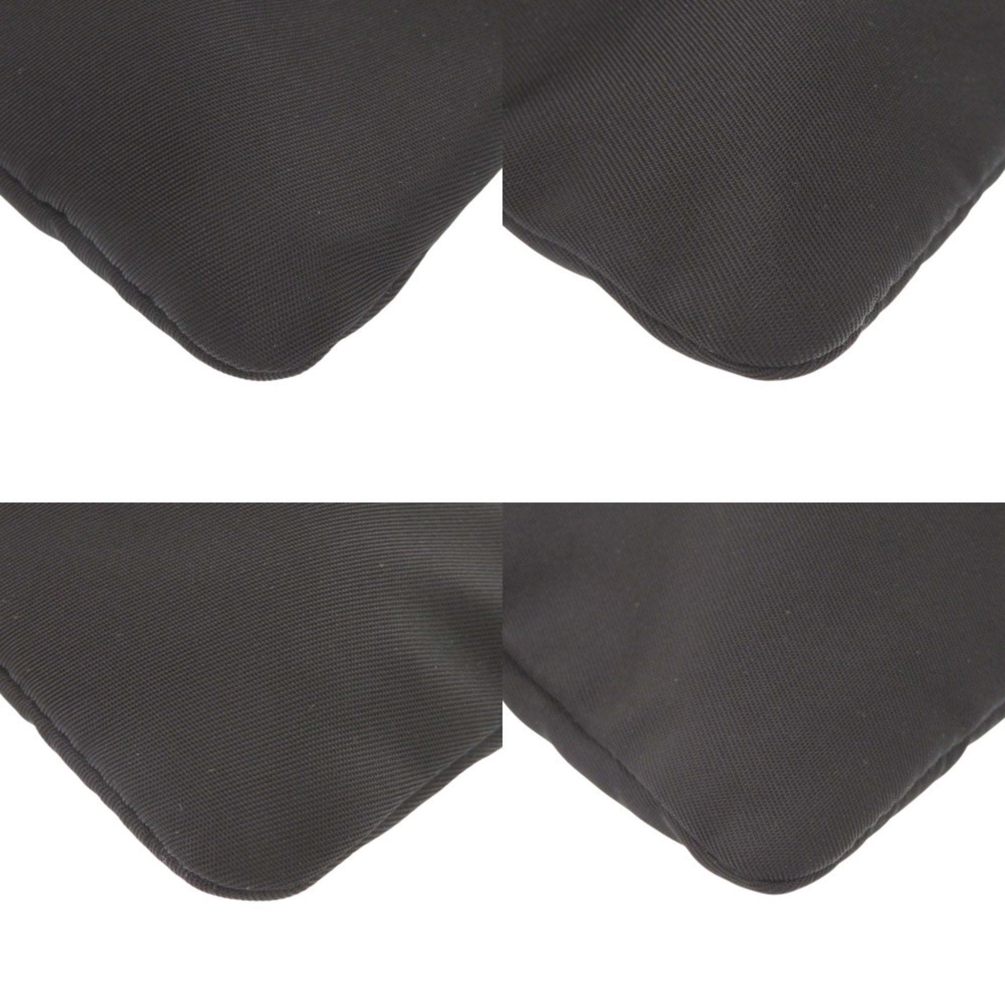 Prada Black Nylon Clutch Bag (Pre-Owned)