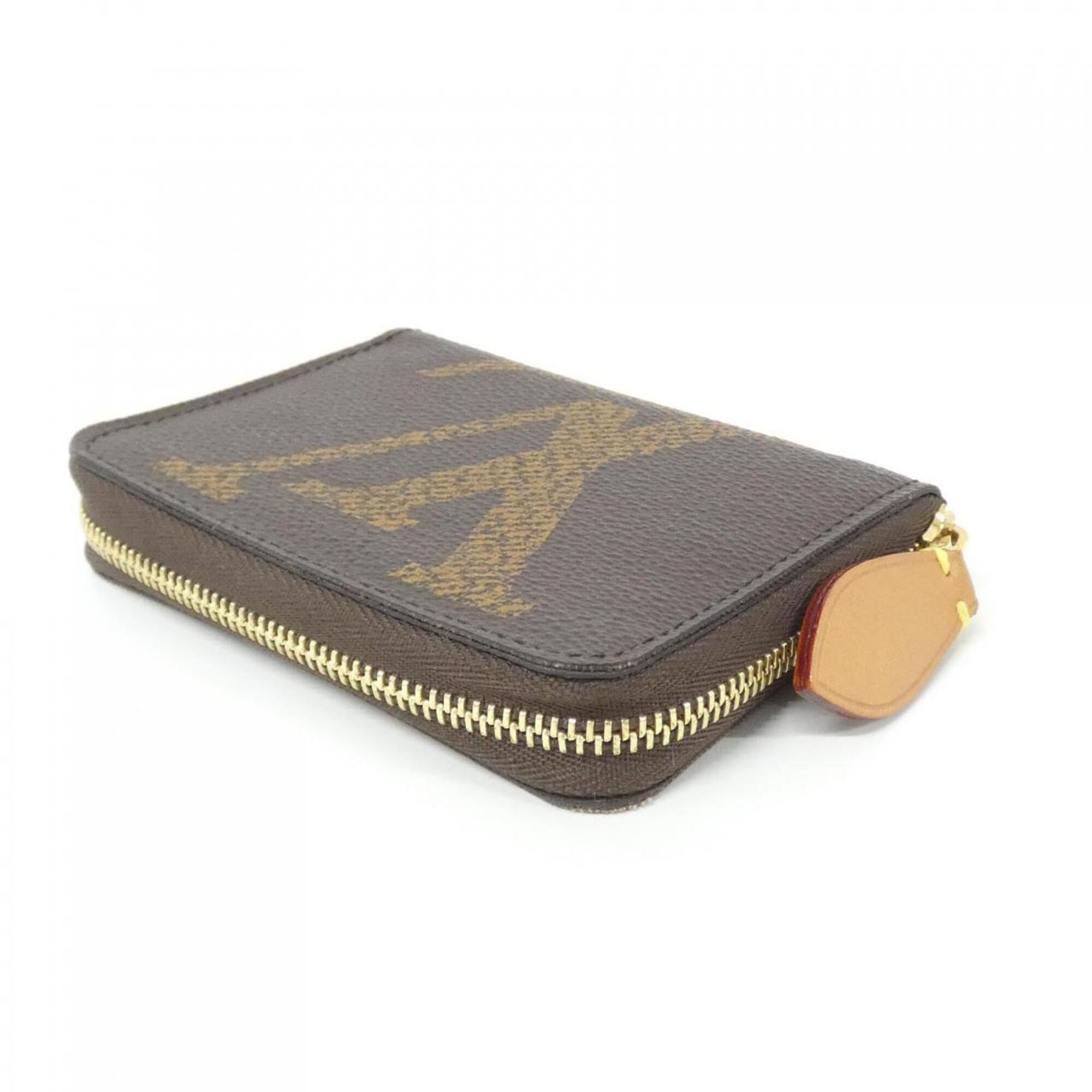Louis Vuitton Brown Coated Canvas Coin Purse/Coin Case (Pre-Owned)