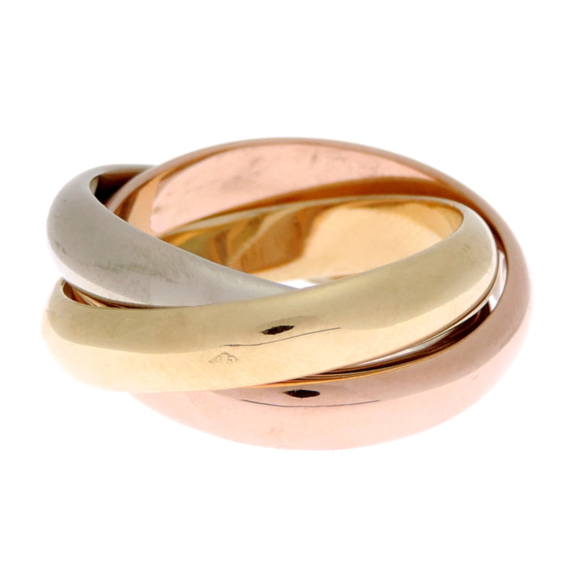 Cartier Yellow Gold (18K) Pink Gold (18K) White Gold (18K) Band Ring (Pre-Owned)