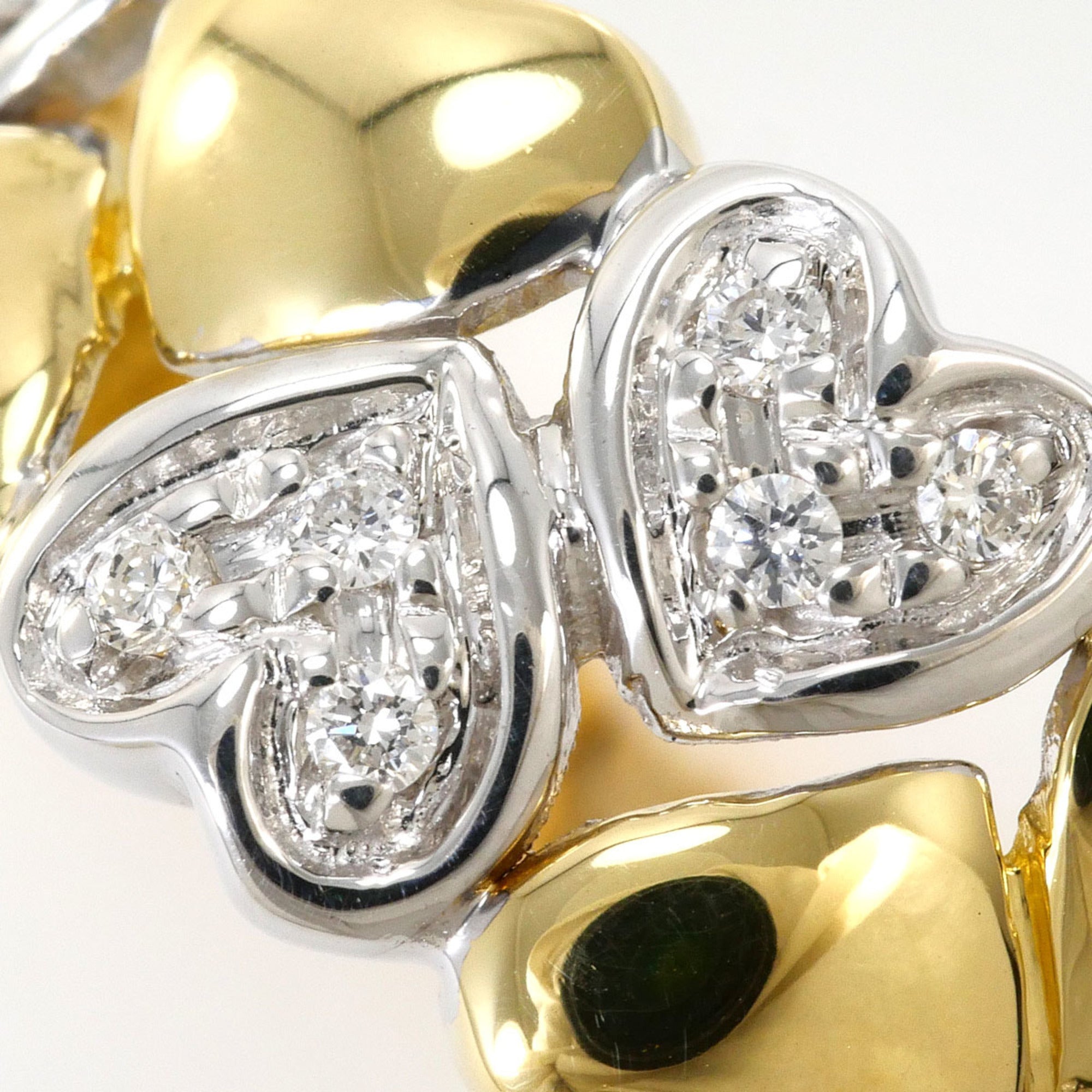 Unbranded White Gold Yellow Gold Yellow Gold (18K) White Gold (18K) Band Ring (Pre-Owned)